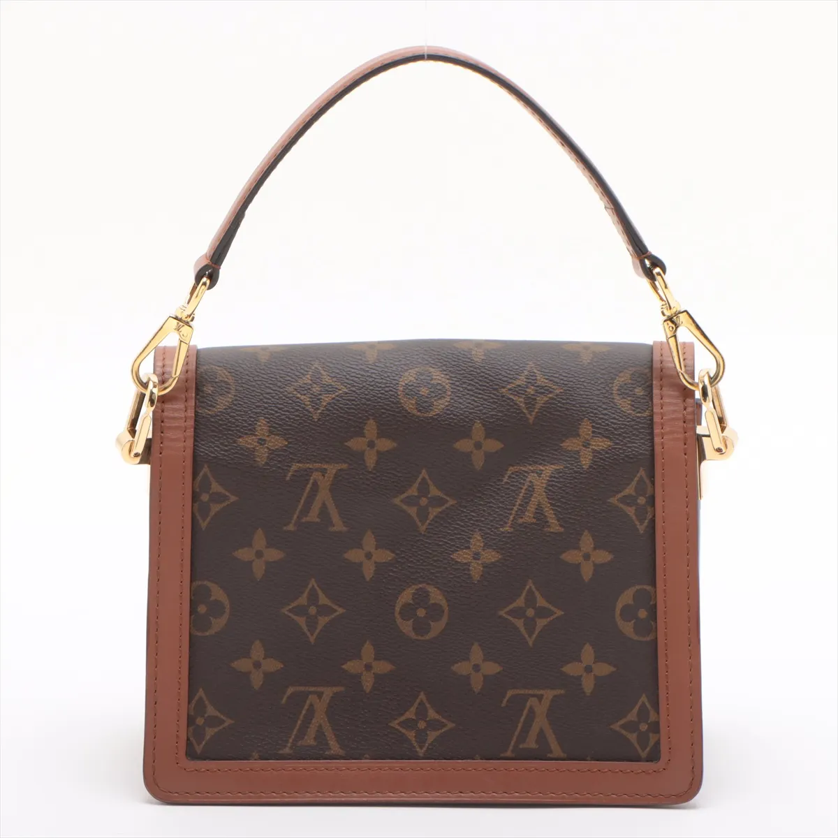 Monogram Reverse Dauphine Lock XL M46537 Brown RFID Reactive — view 2