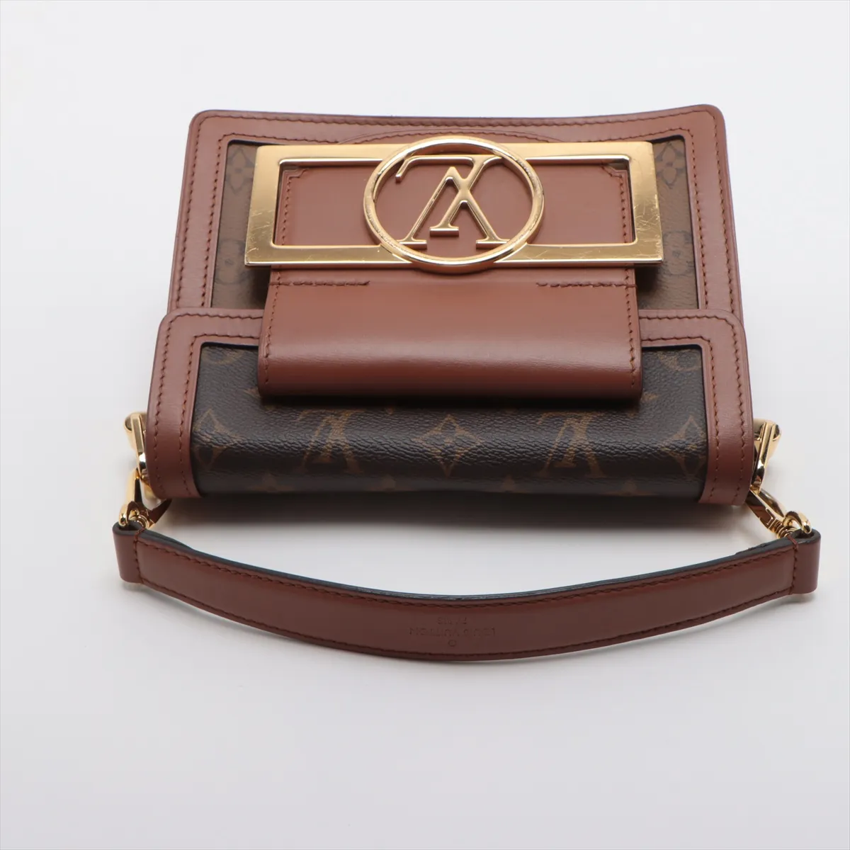 Monogram Reverse Dauphine Lock XL M46537 Brown RFID Reactive — view 5