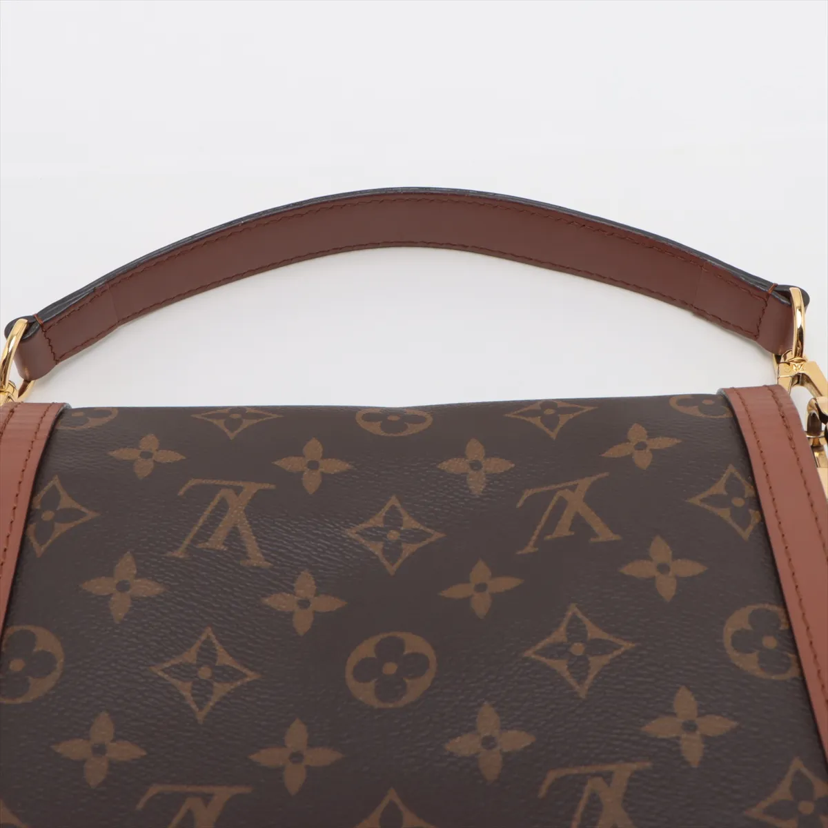 Monogram Reverse Dauphine Lock XL M46537 Brown RFID Reactive — view 6