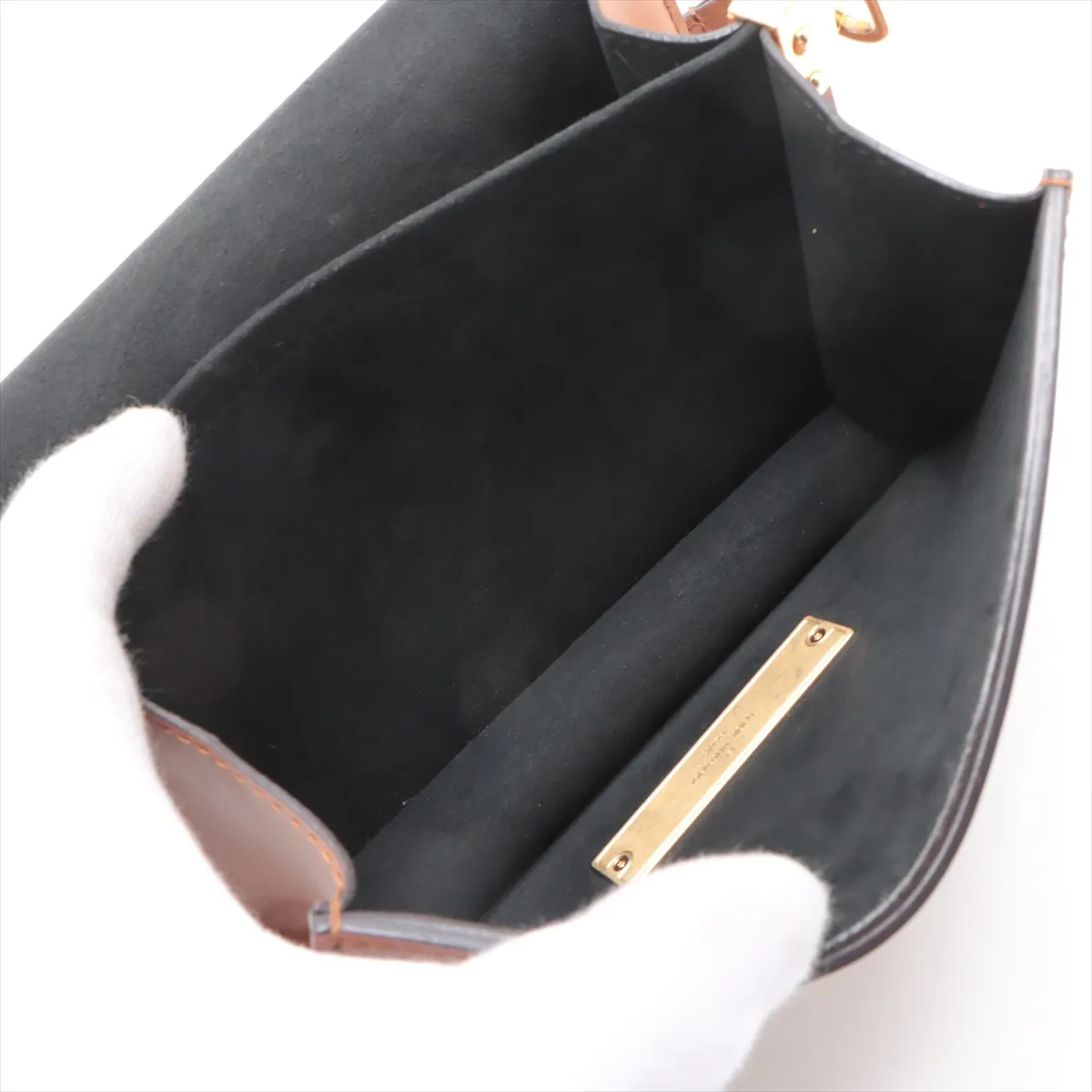 Monogram Reverse Dauphine Lock XL M46537 Brown RFID Reactive — view 8