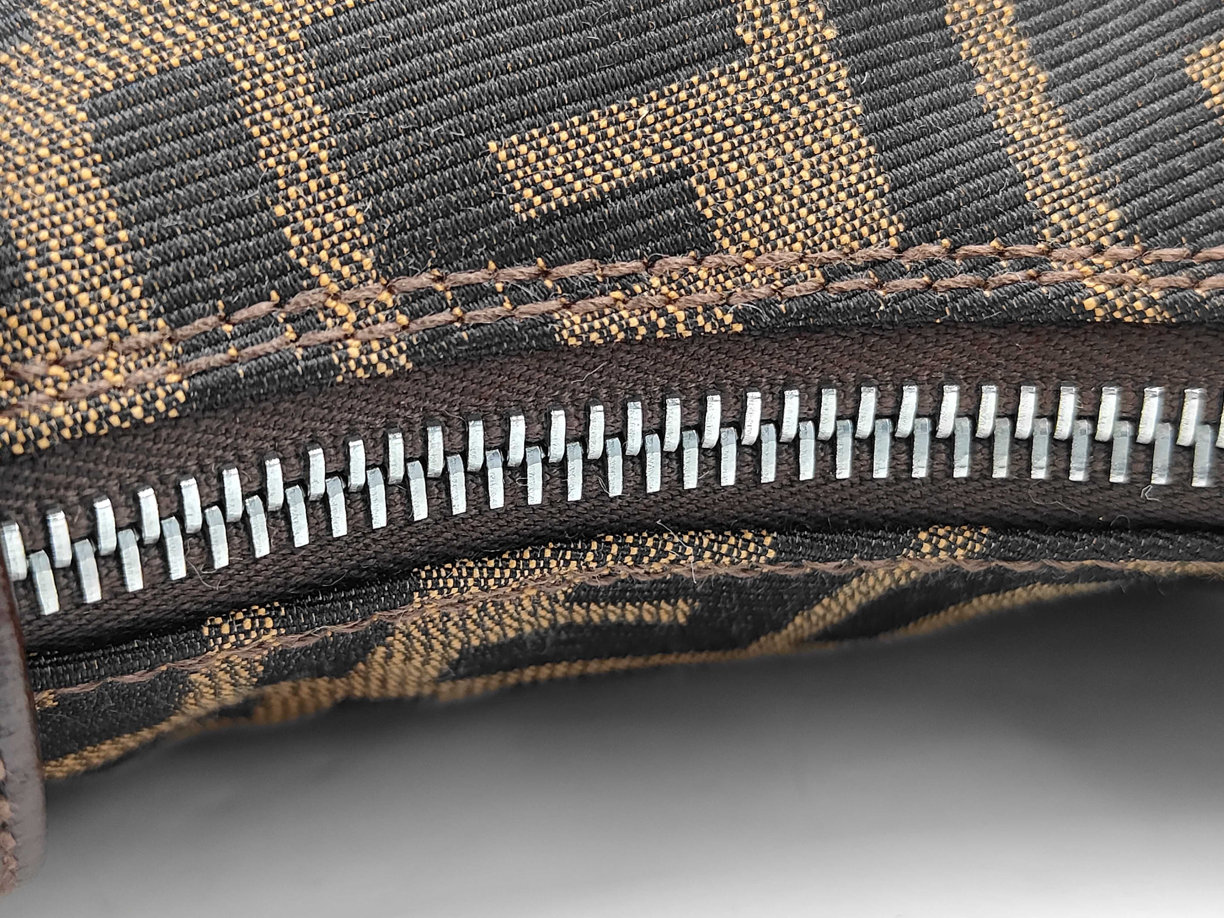 Croissant Half Moon Zucca Canvas Shoulder Bag — view 7