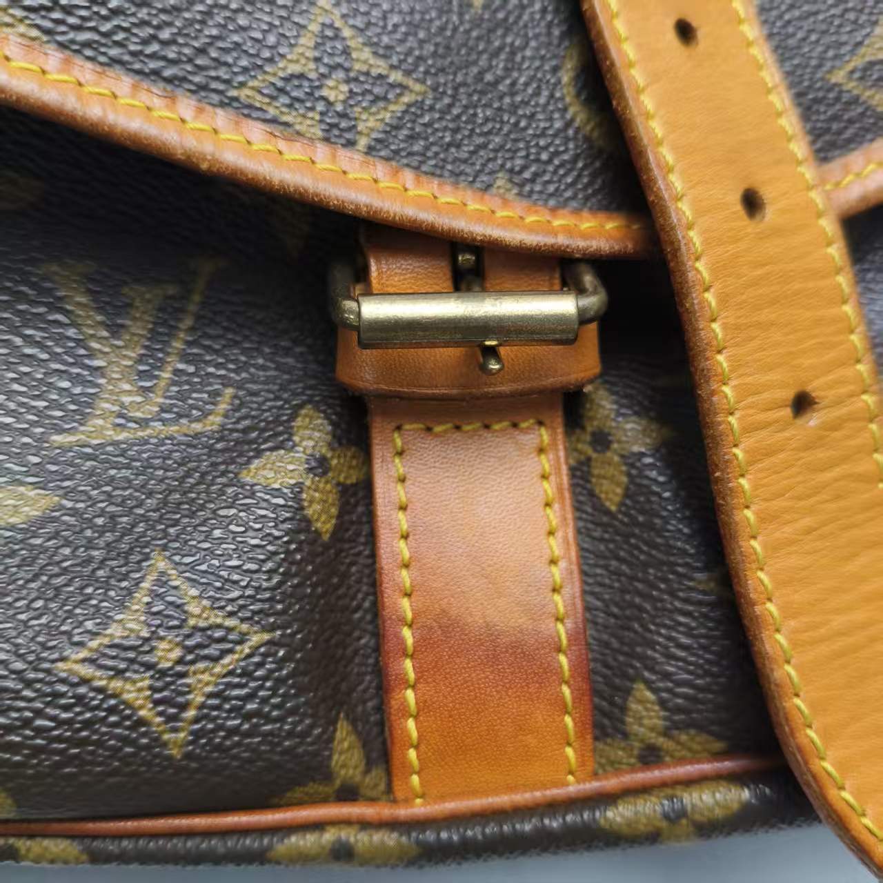 【*Shipped from: China*】LOUIS VUITTON Saumur PU Shoulder Bag — view 14