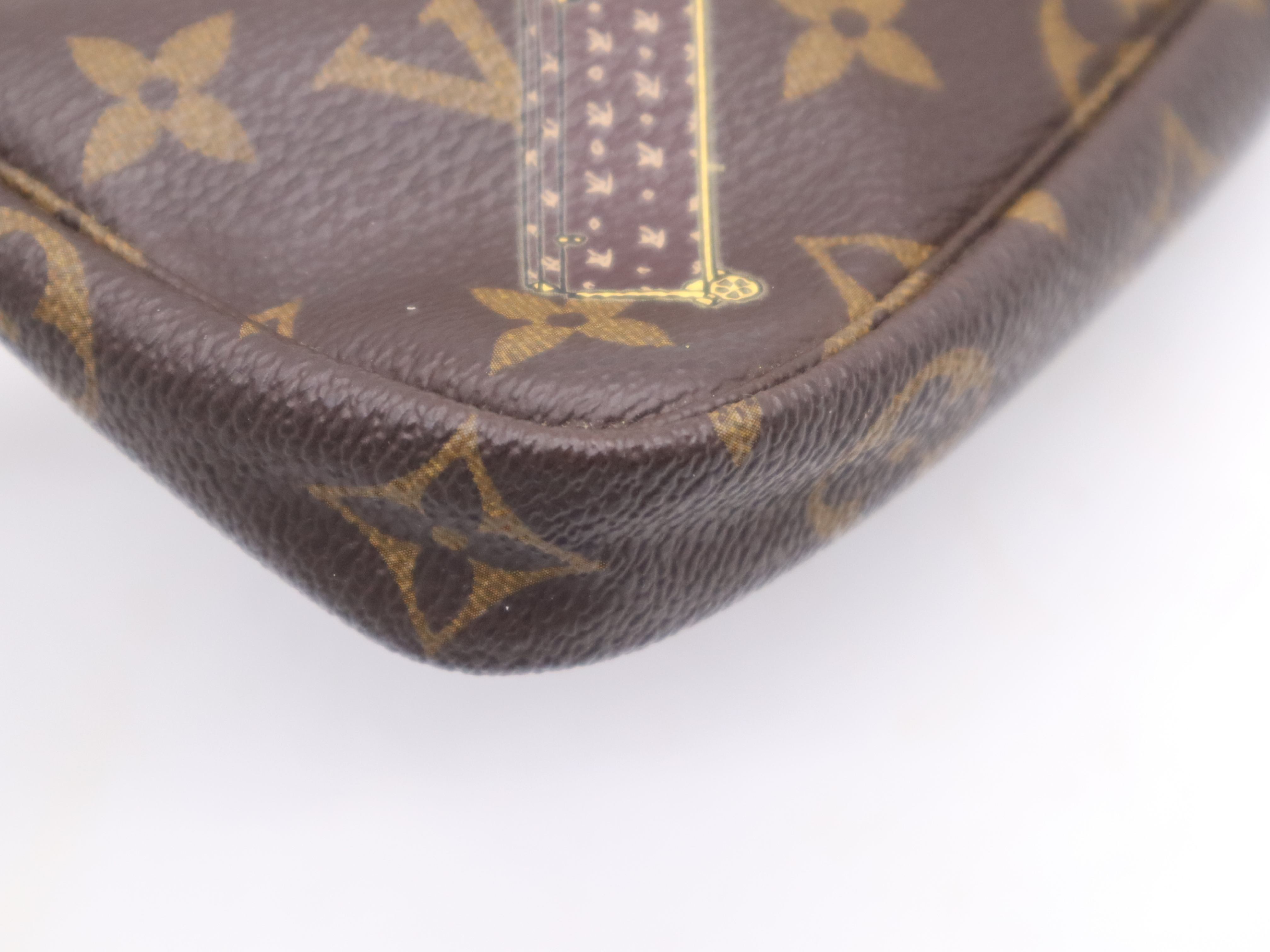 M60290 Monogram Porter Line Mini Pochette Accessoires Pouch — view 9