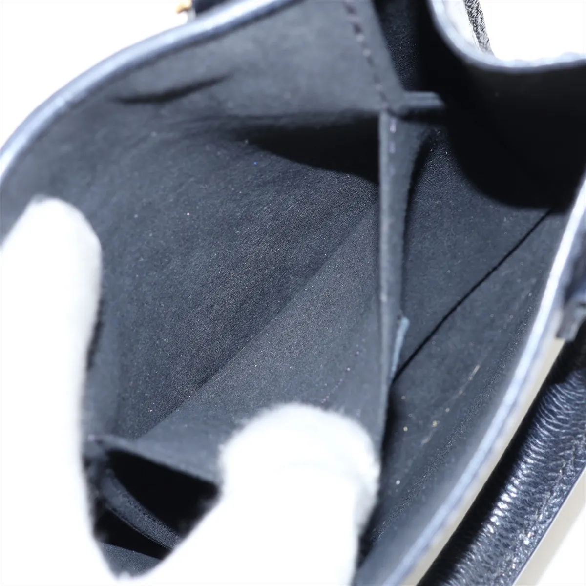 Monogram Empreinte Petite Sac Plat M80478 Black (RFID detected) — view 9