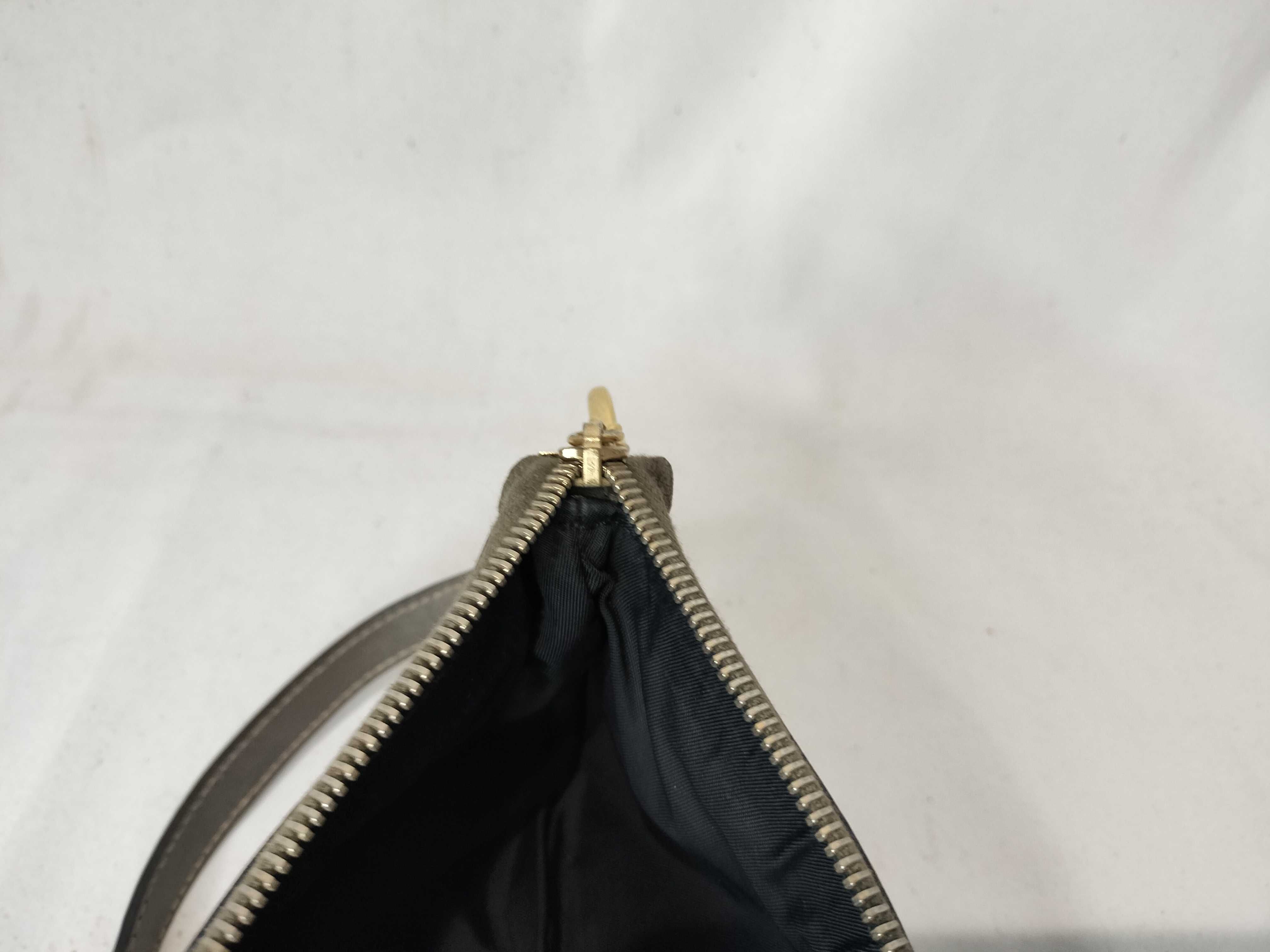 Bronze Canvas GG Monogram Shoulder Bag (Handbag) — view 12