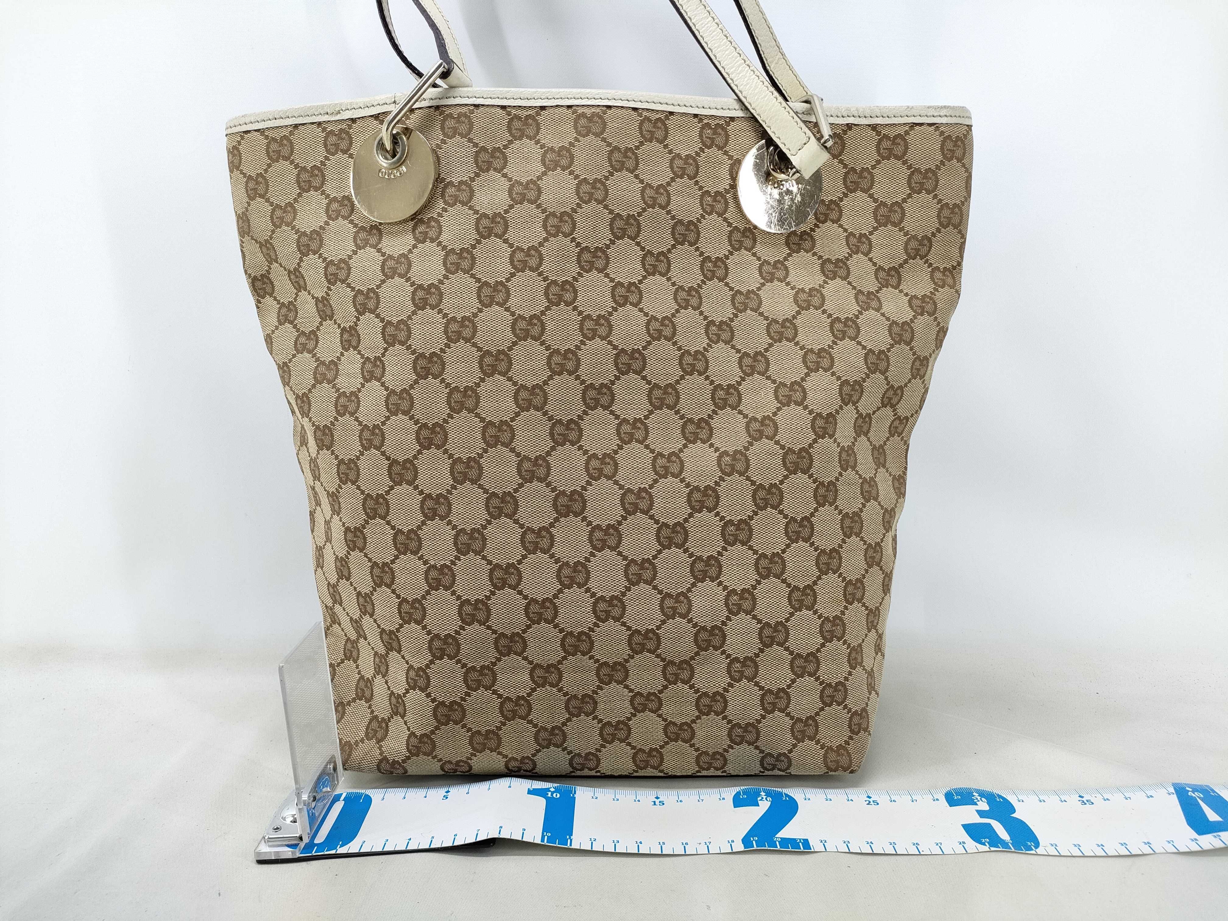 GG Canvas GG Pattern Tote Bag Brown 120836 Tote Bag — view 2