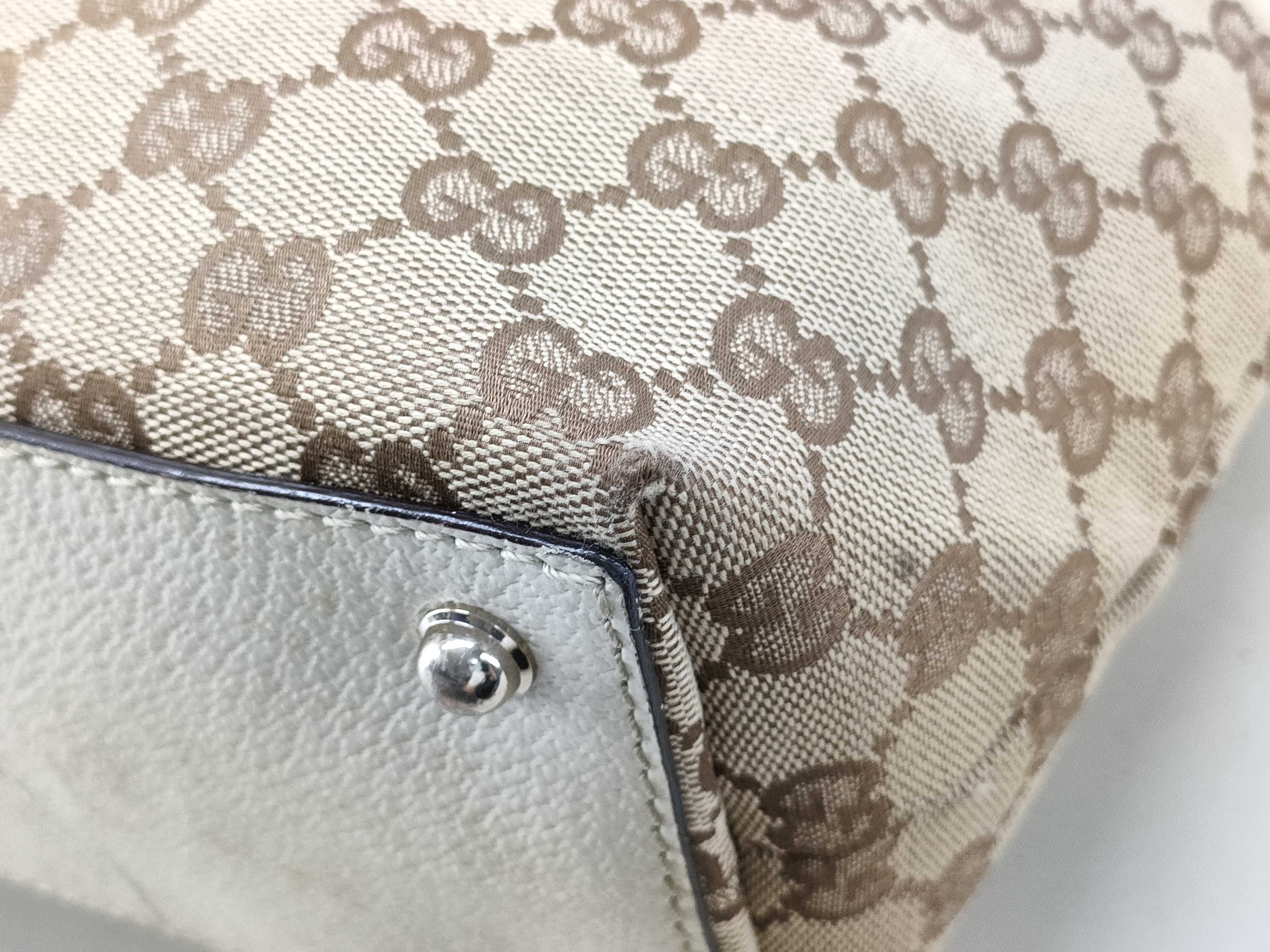 GG Canvas GG Pattern Tote Bag Brown 120836 Tote Bag — view 4