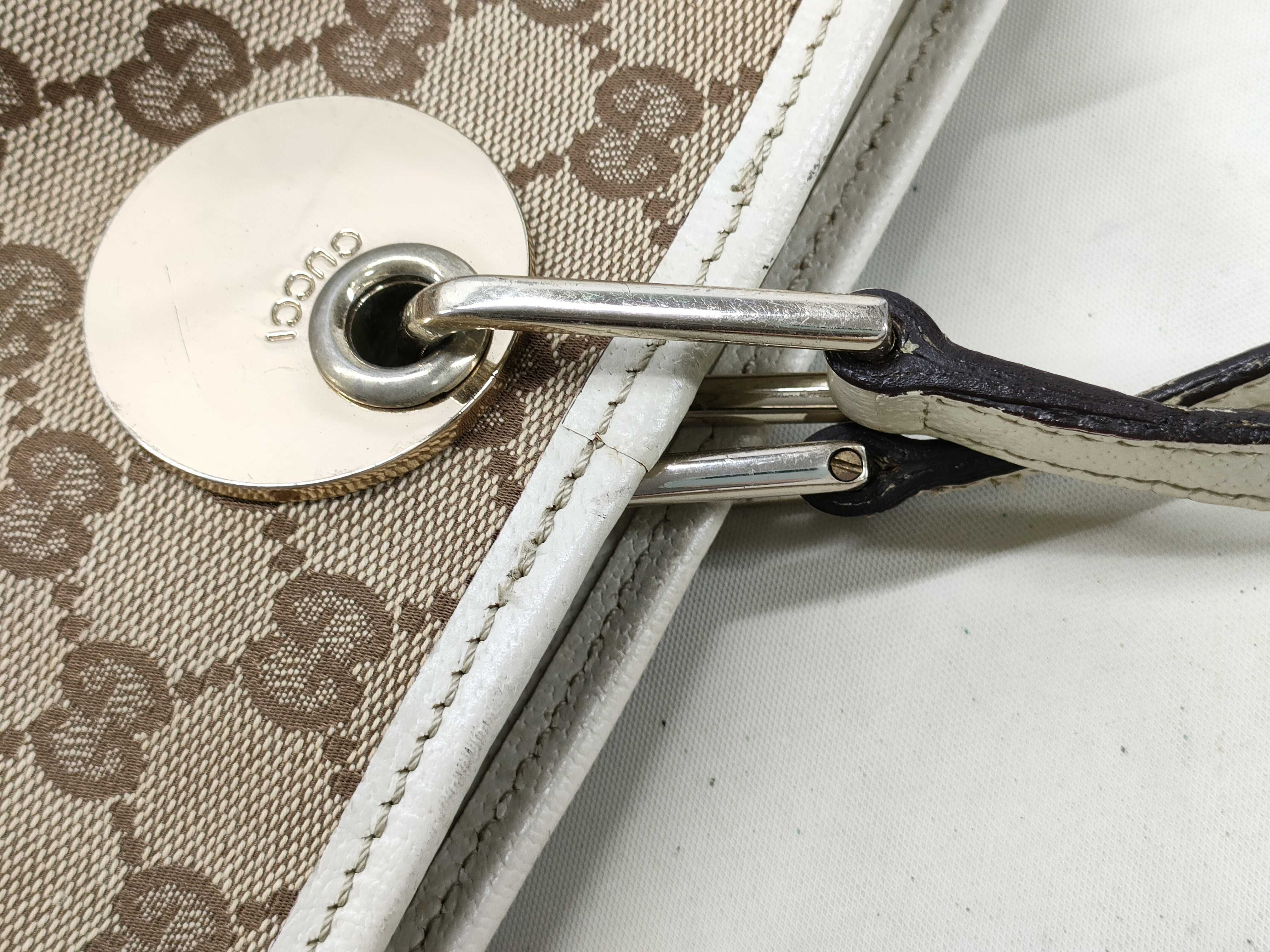GG Canvas GG Pattern Tote Bag Brown 120836 Tote Bag — view 7
