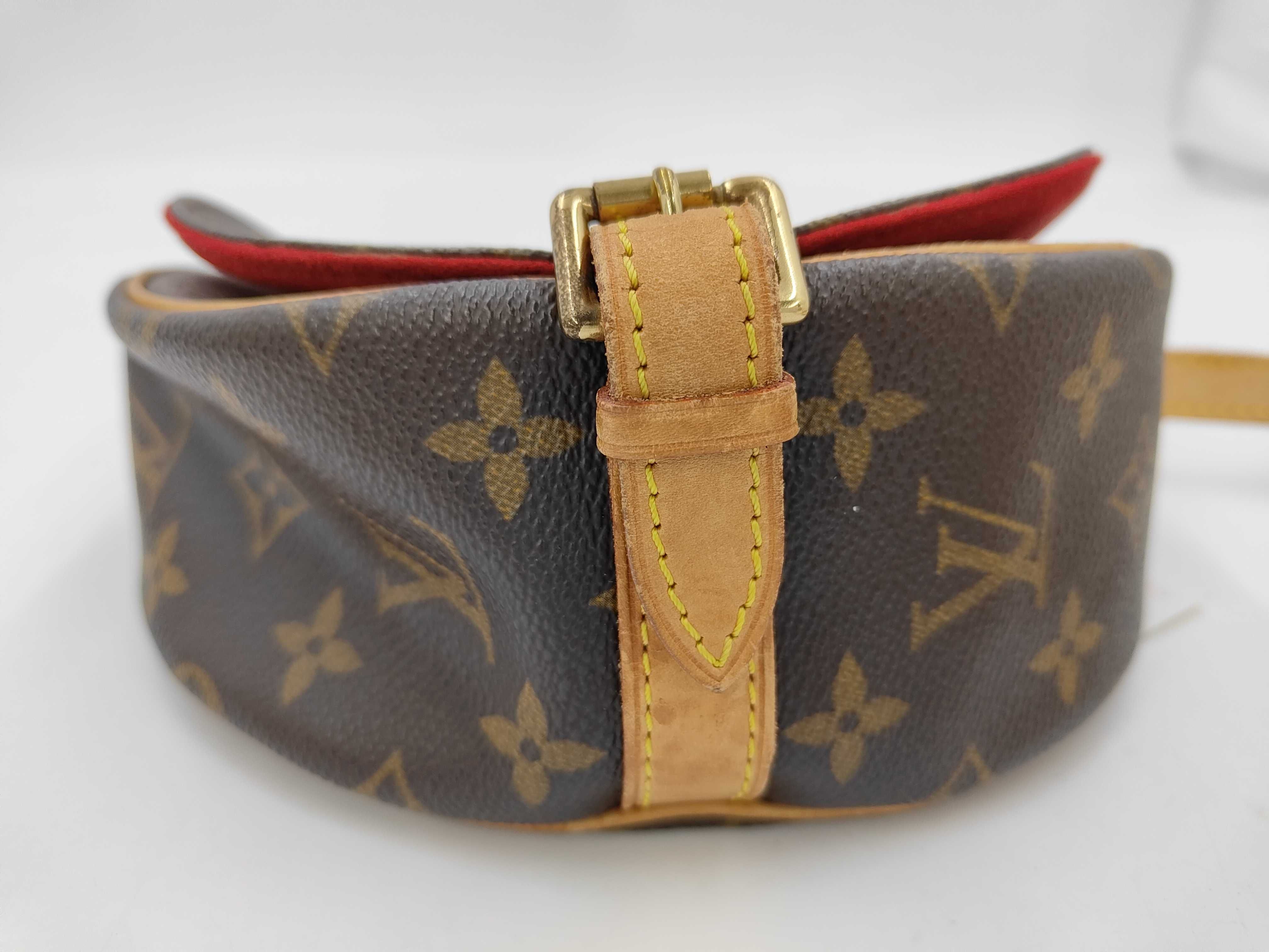 Monogram Tambourin Shoulder Bag (Shoulder strap attachment torn) — view 5