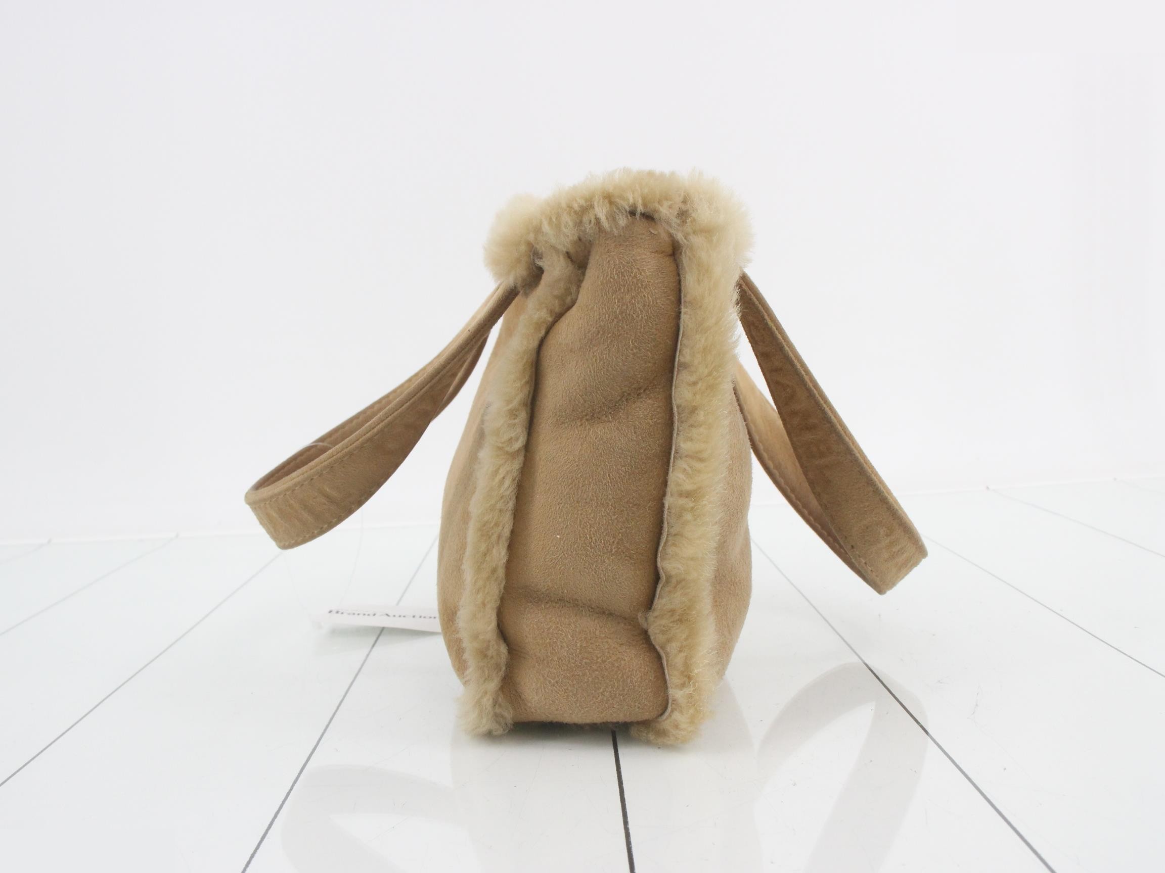 shearling handbag — view 3