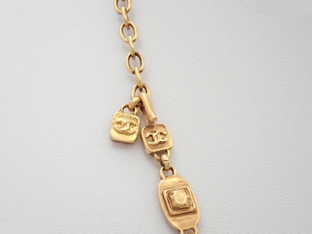 Cambon Line (precious metal) necklace pendant, neck circumference approximately 50 cm — view 2