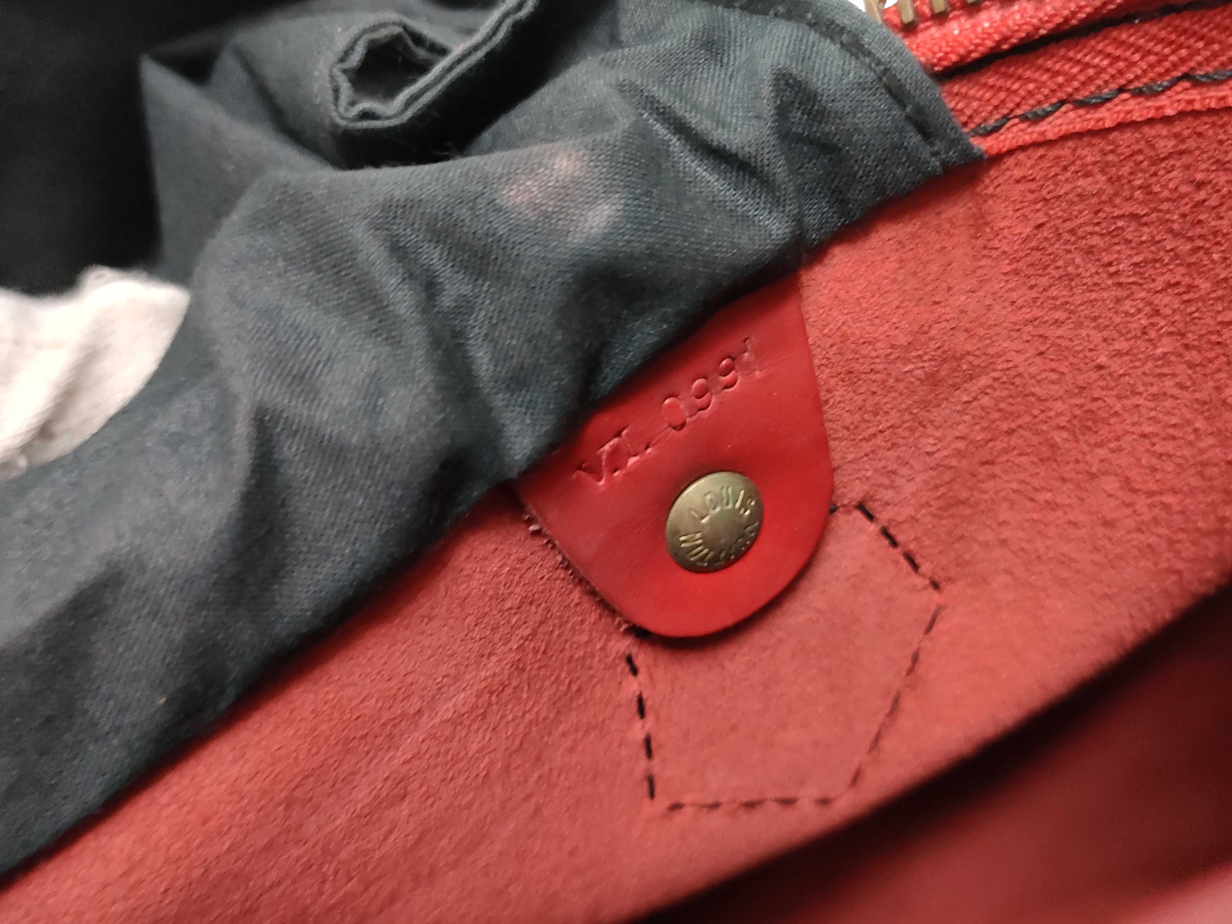 Epi Leather Speedy 30 Handbag, Castilian Red, M43007 VI0991 — view 12