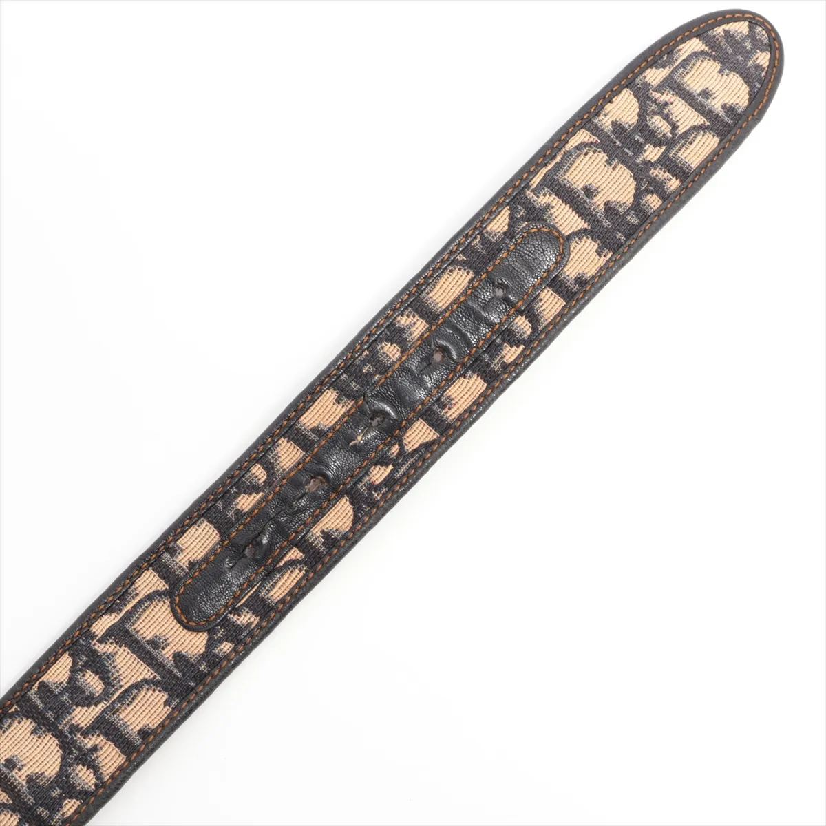Trotter Belt Canvas x Leather Navy — view 3