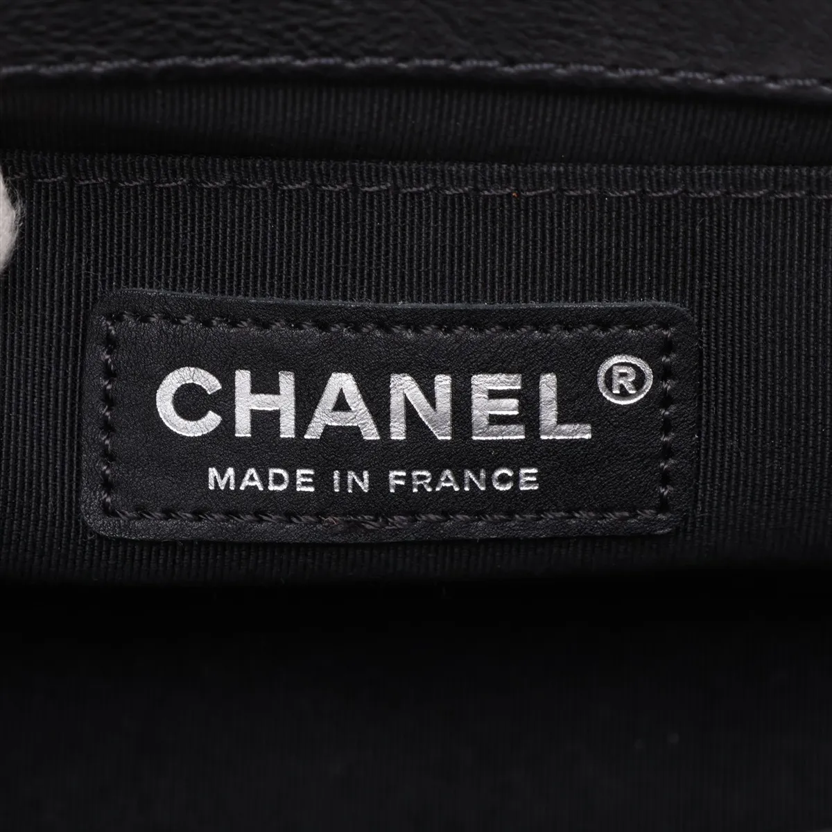 Boy Chanel 20 Small Leather Chain Shoulder Bag, Black with Gunmetal Hardware, 19690541, Serial Number 19-series, A67085 — view 8