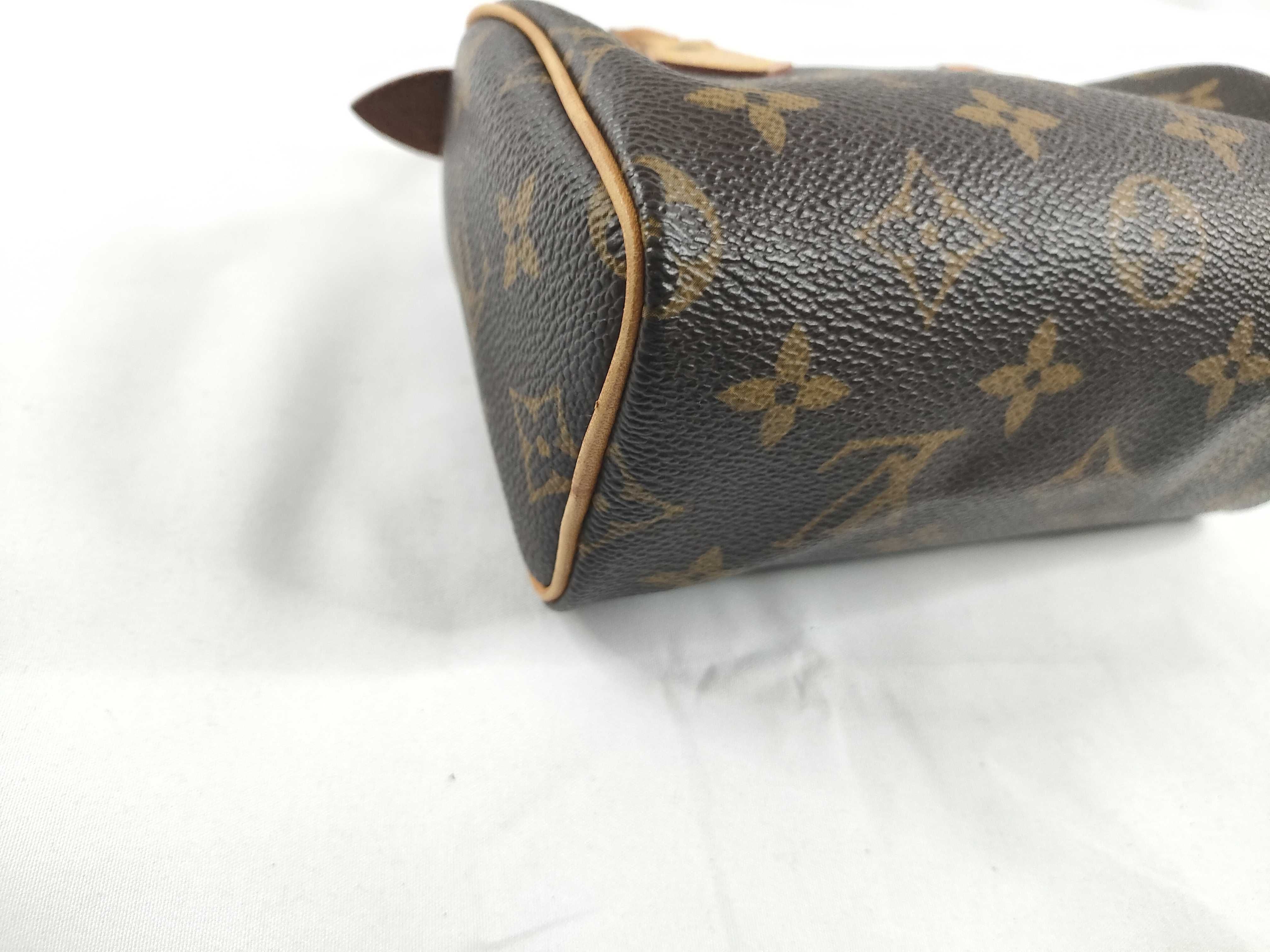 Monogram Vuitton Monogram Nano Speedy M81085 Brown TH0073 Handbag — view 3