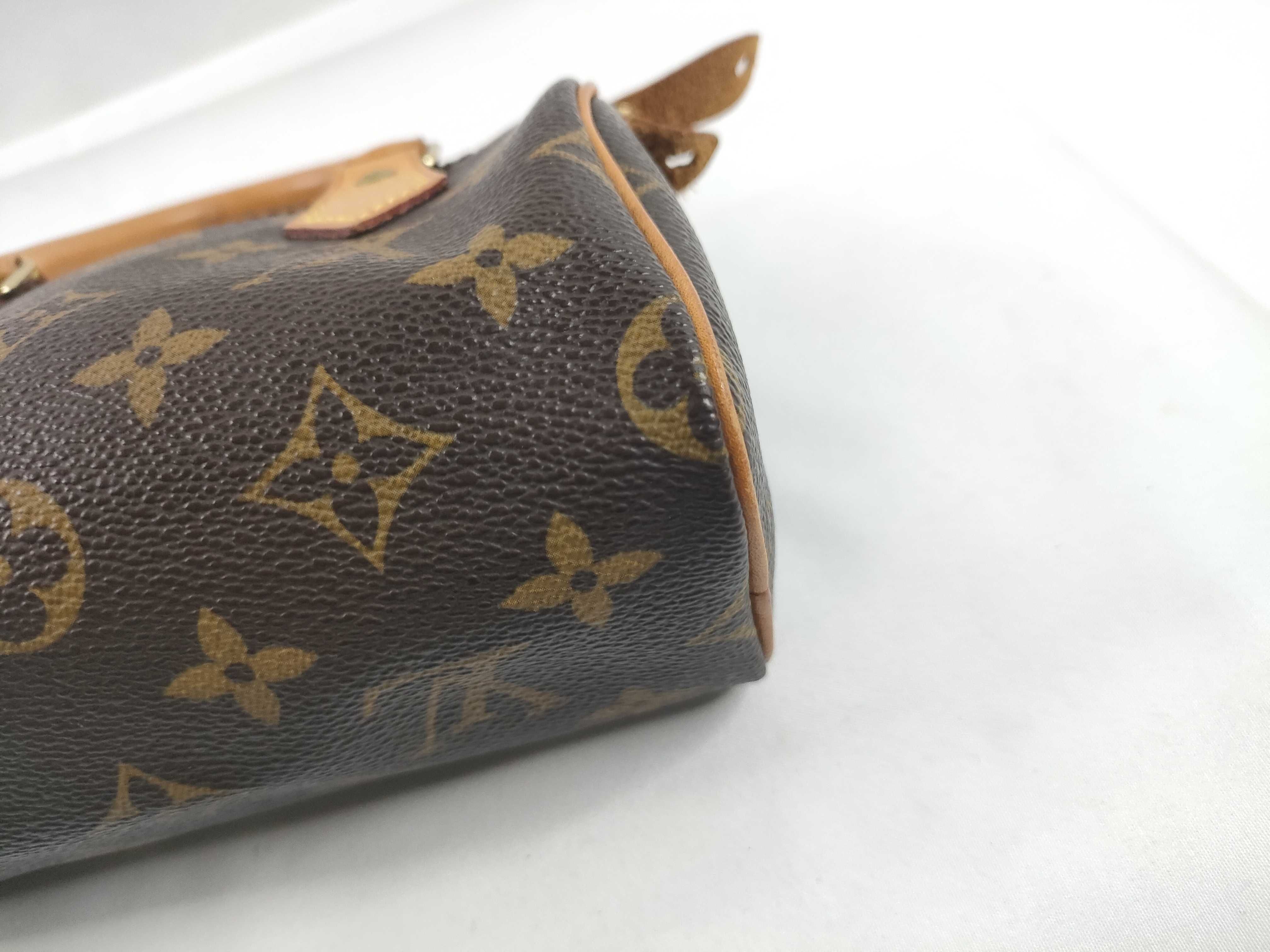Monogram Vuitton Monogram Nano Speedy M81085 Brown TH0073 Handbag — view 5