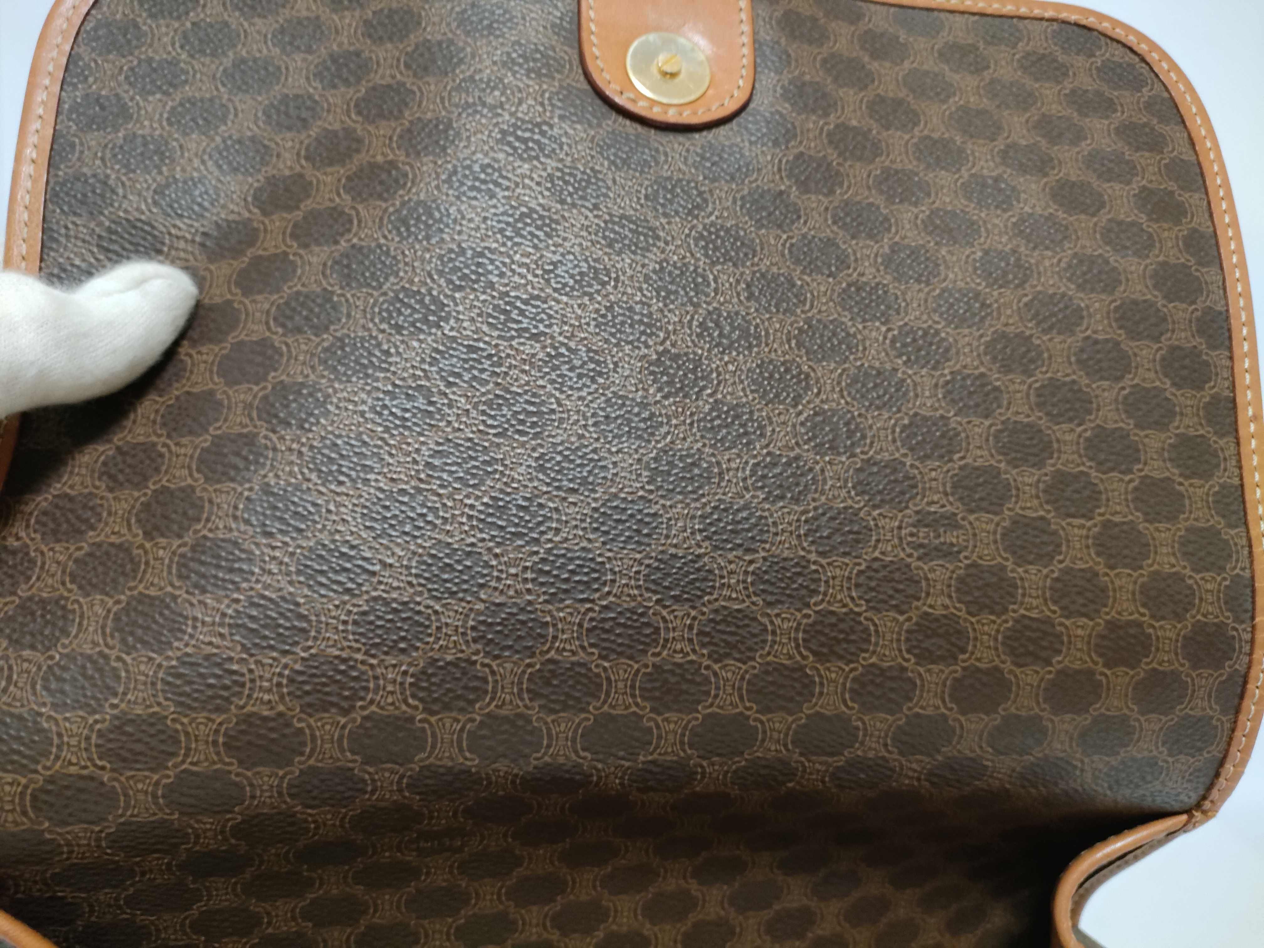 Macadam Flap Gold Hardware Shoulder Bag — view 13