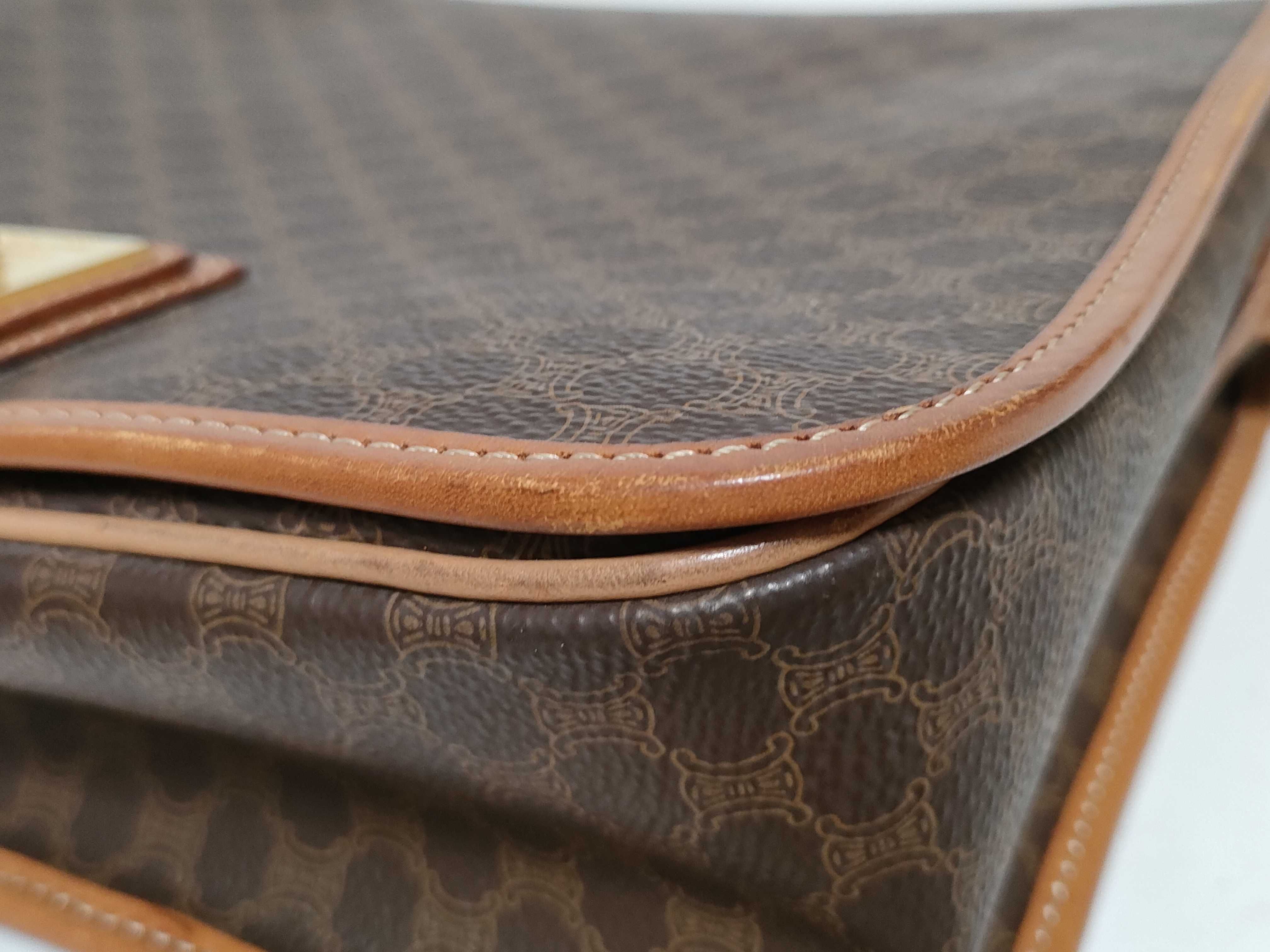 Macadam Flap Gold Hardware Shoulder Bag — view 7