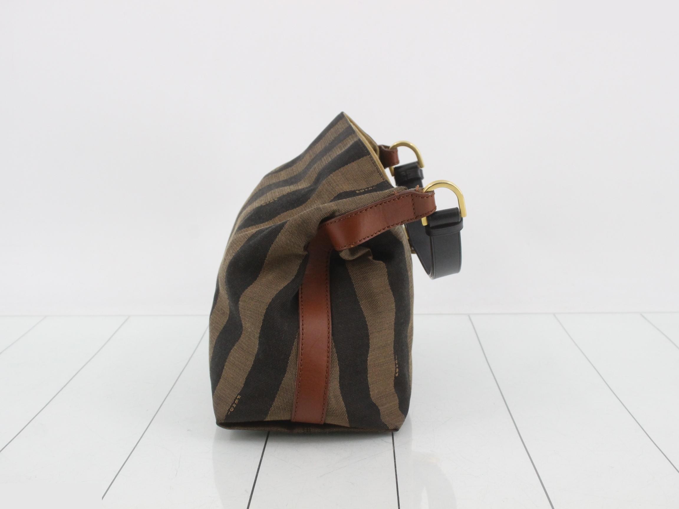 Pecan Canvas Shoulder Bag — view 3