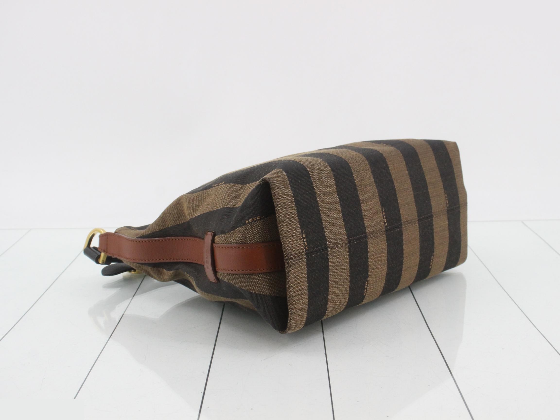 Pecan Canvas Shoulder Bag — view 5