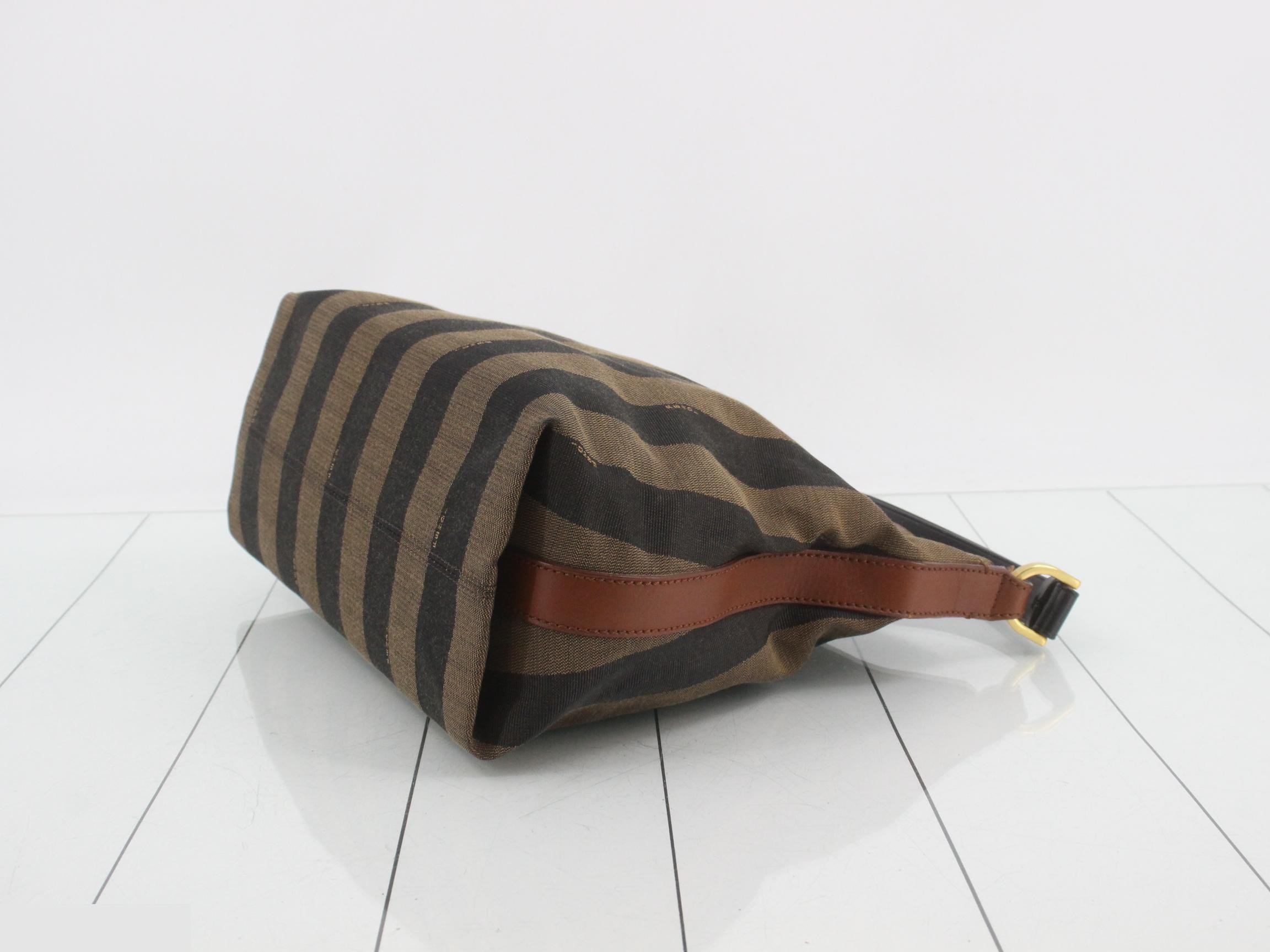 Pecan Canvas Shoulder Bag — view 6