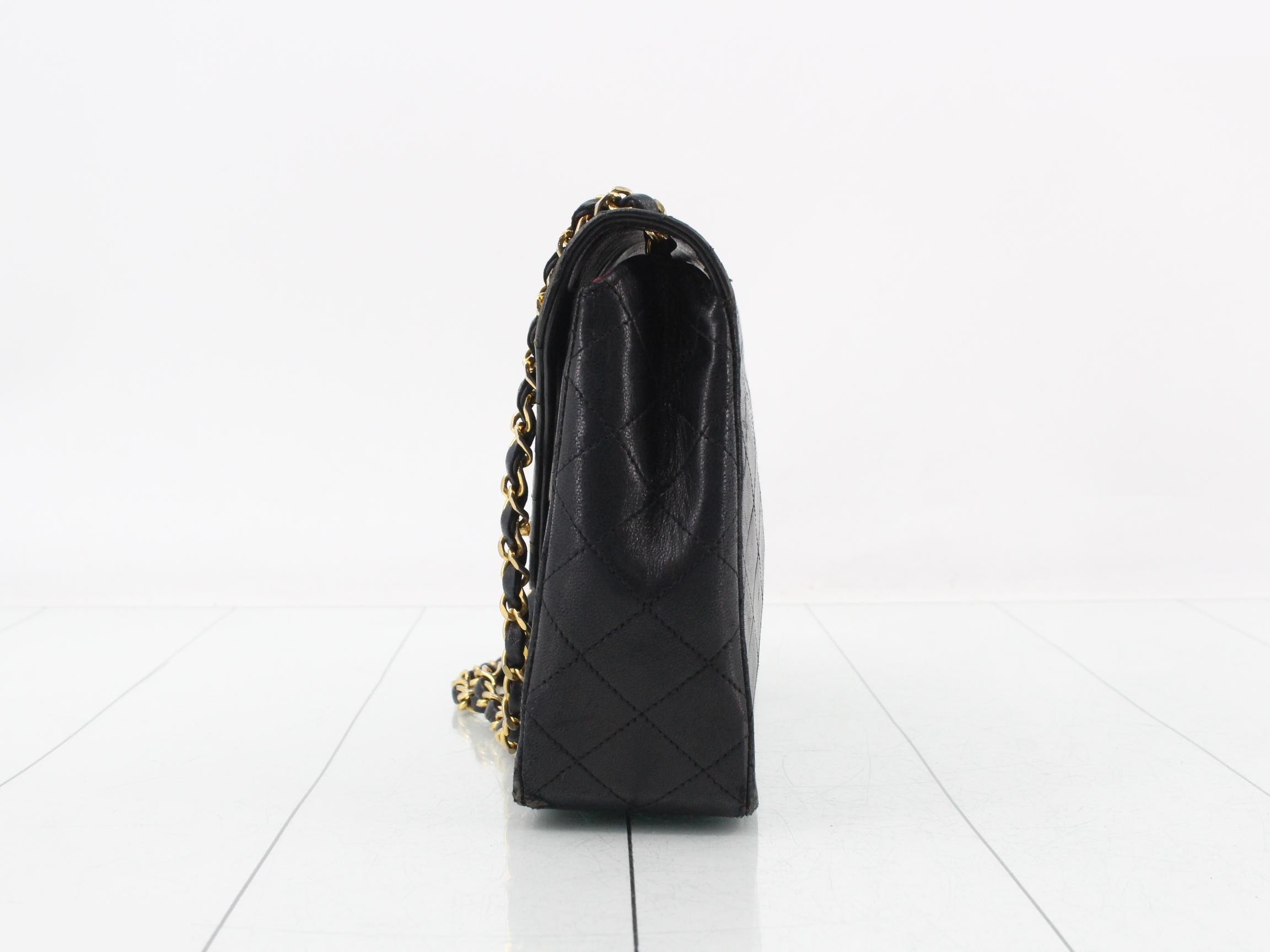 Black shoulder bag — view 3