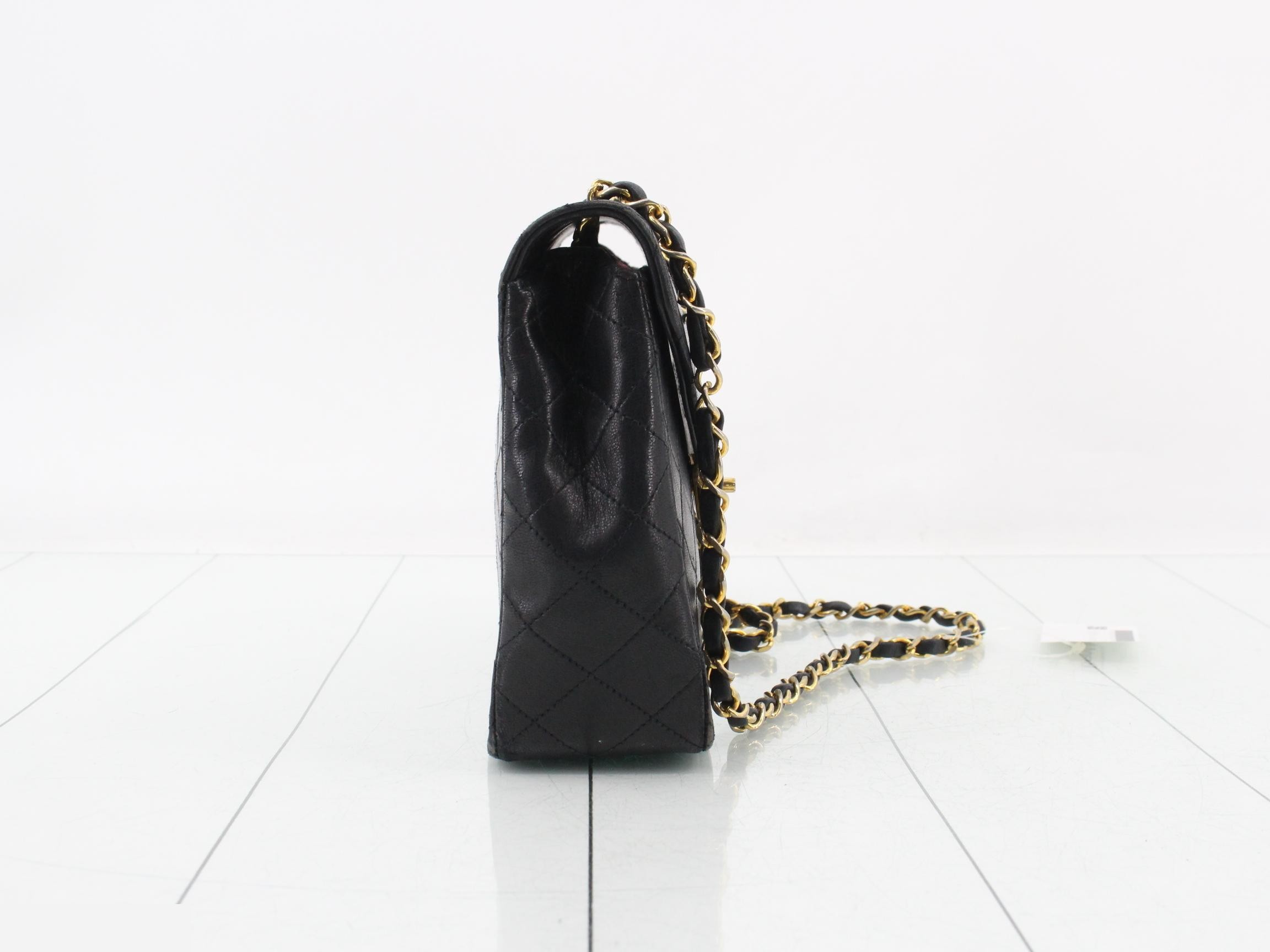 Black shoulder bag — view 4