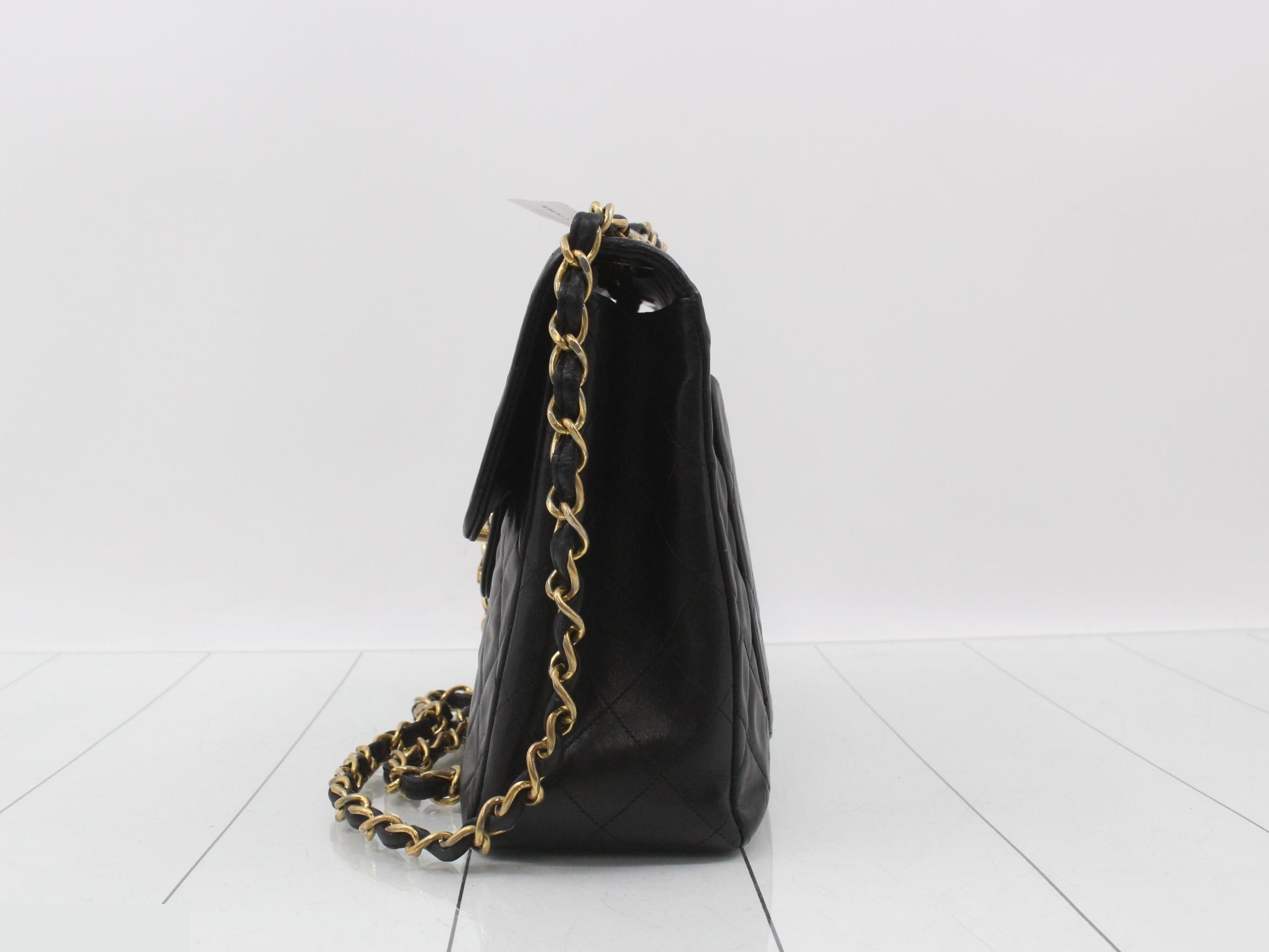 Matelassé Leather Turnlock Double Chain Shoulder Bag — view 3