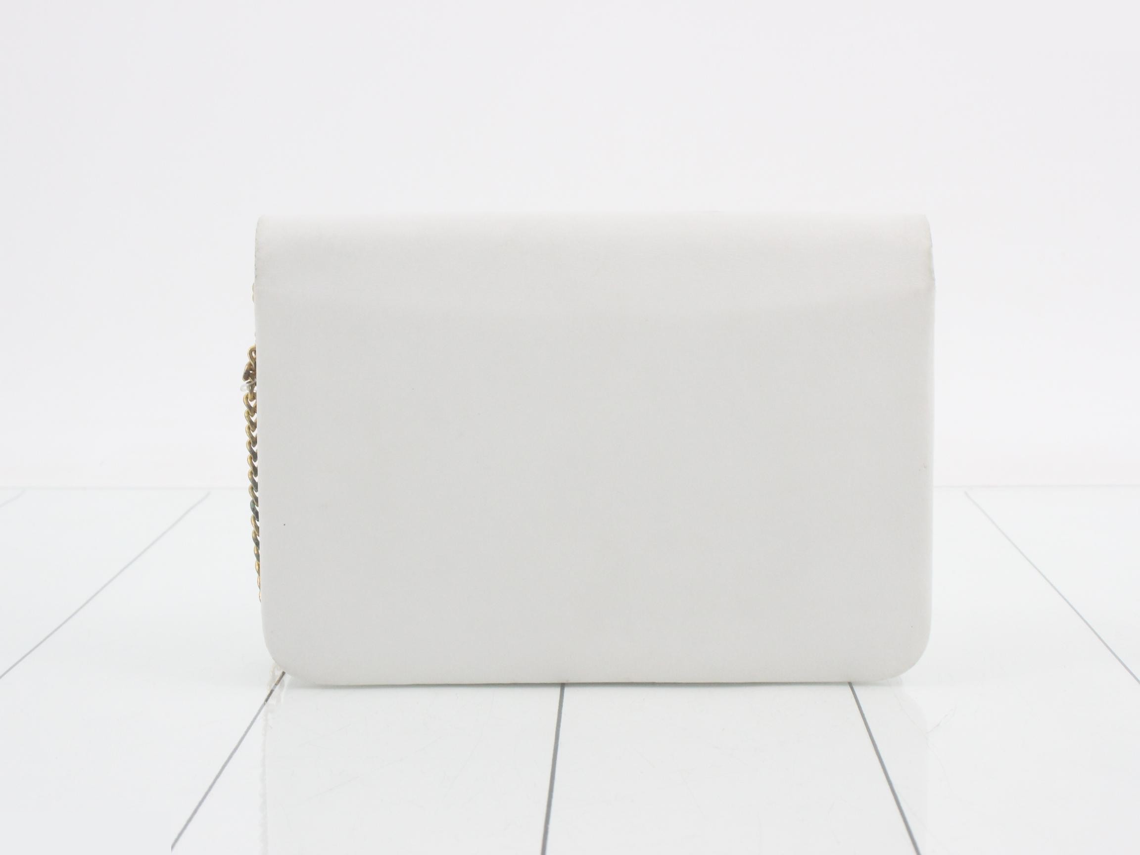 Logo Leather Chain Shoulder Bag — view 2