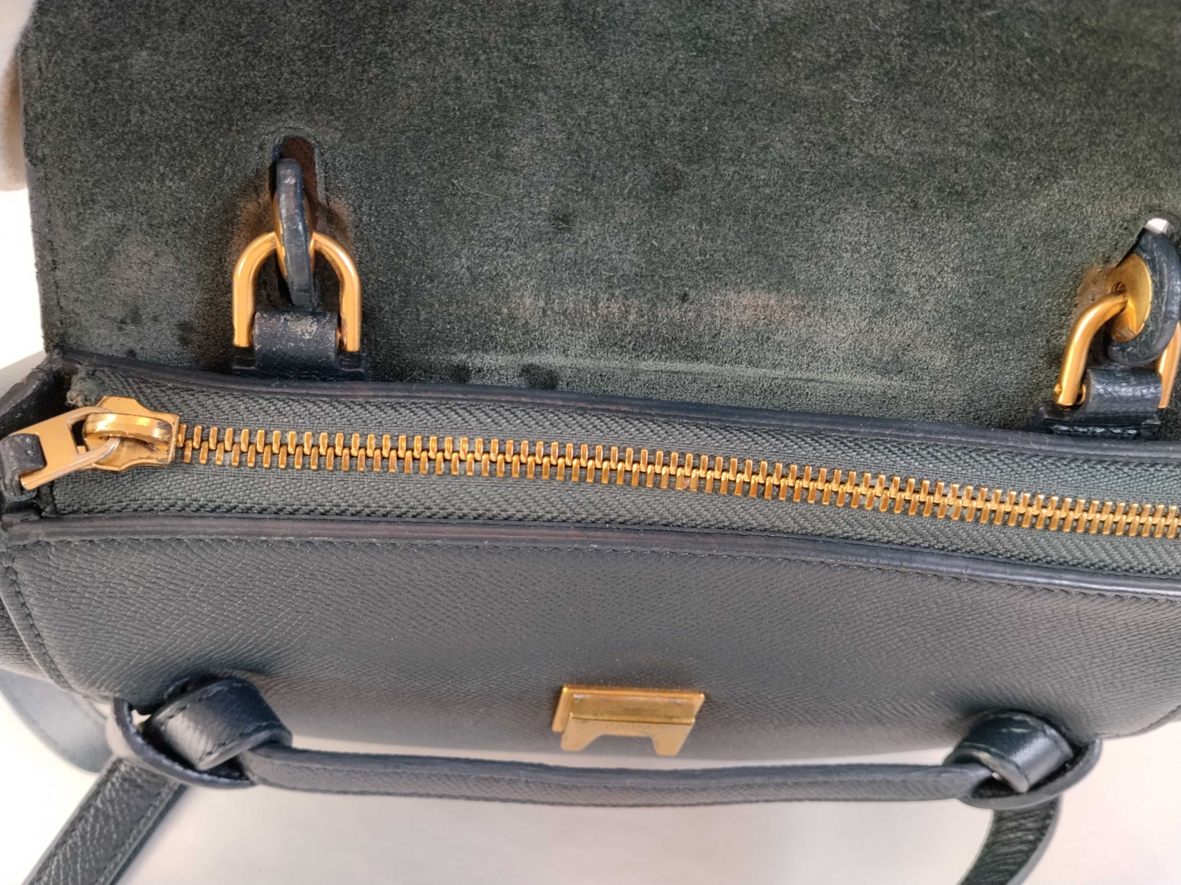 PH - Navy Leather Micro Handbag — view 10