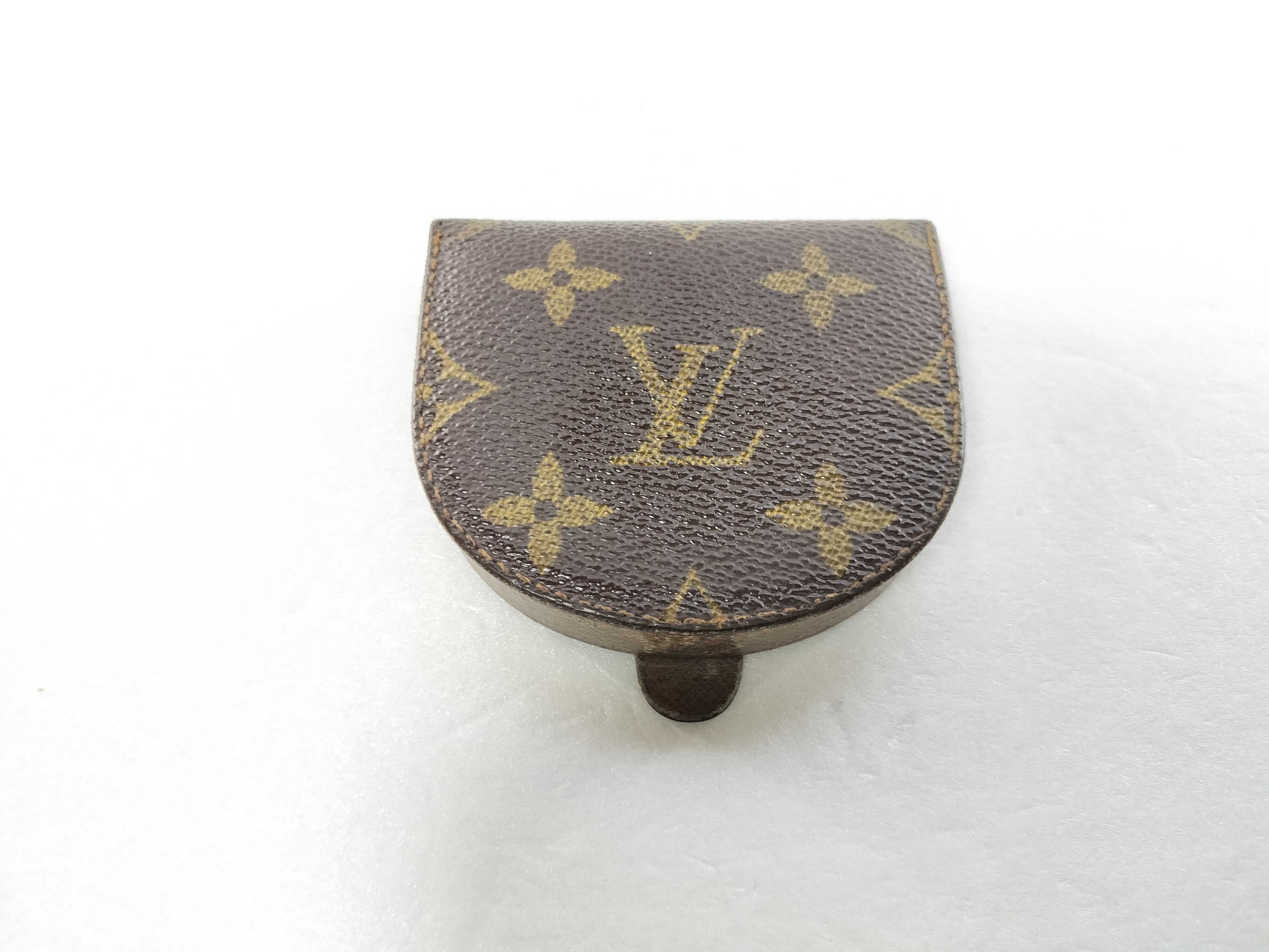 Monogram Coin Case