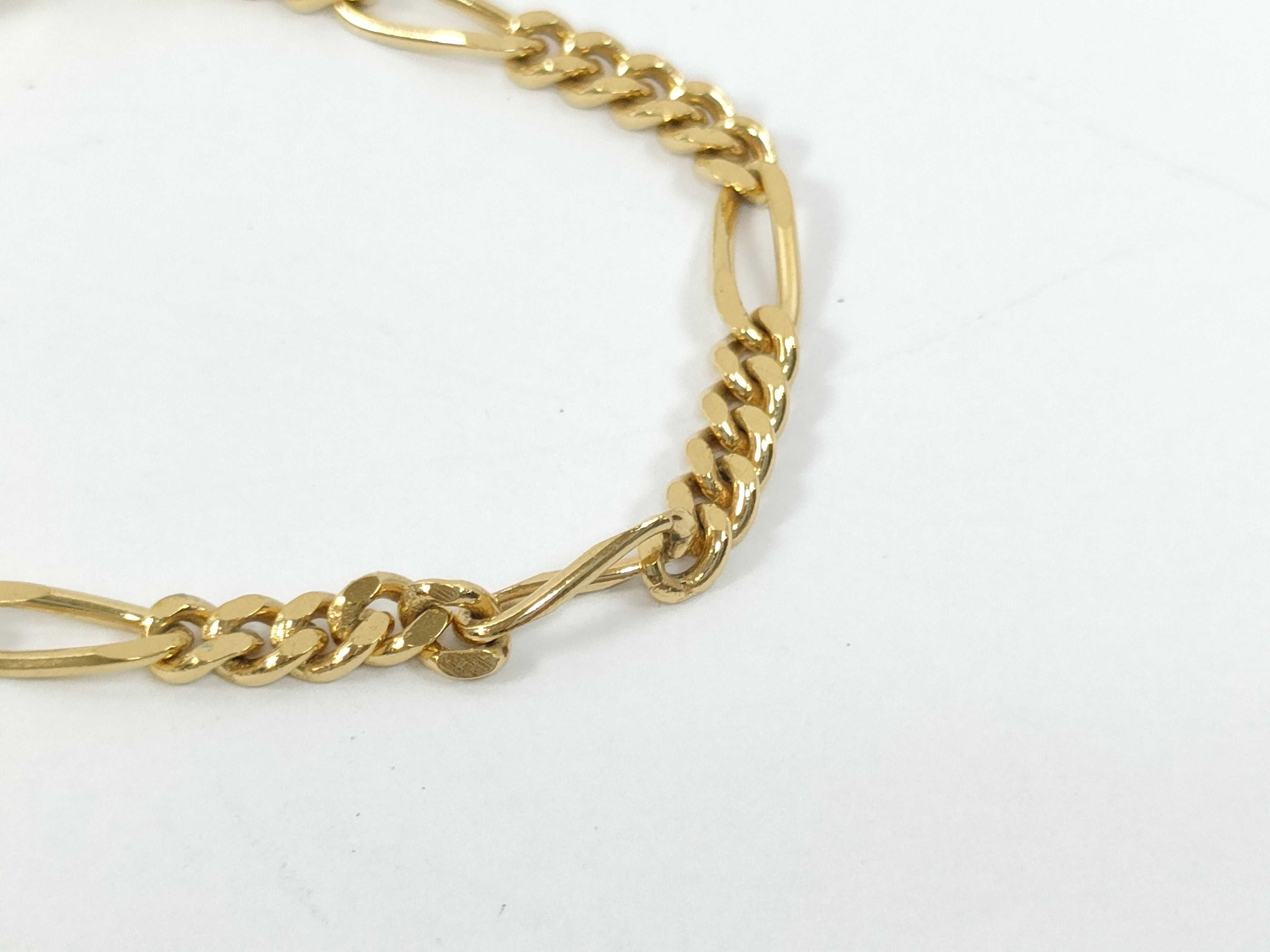 Gold Cuban Link Chain Bracelet (Bracelet/Bangle) — view 4