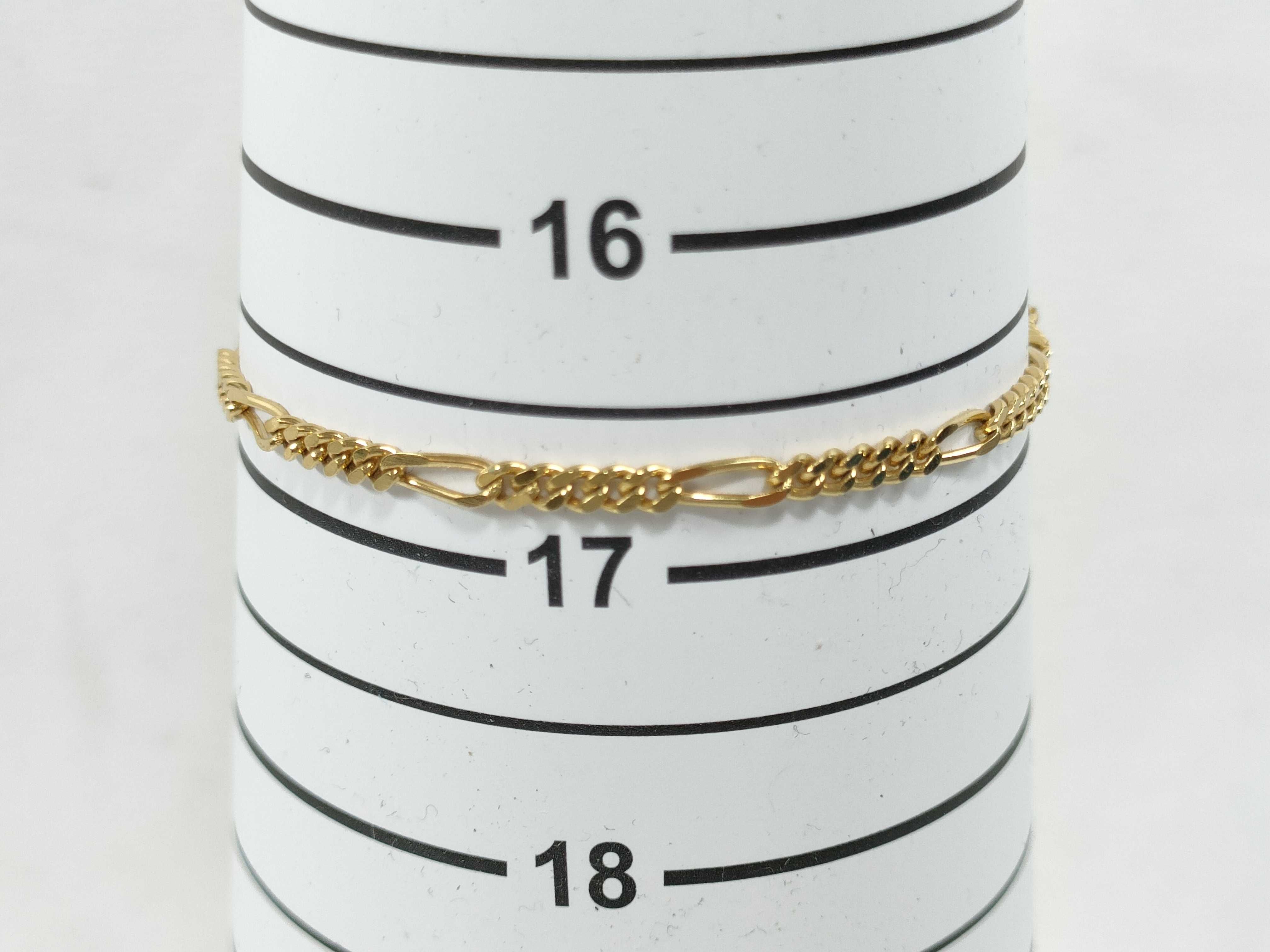 Gold Cuban Link Chain Bracelet (Bracelet/Bangle) — view 9