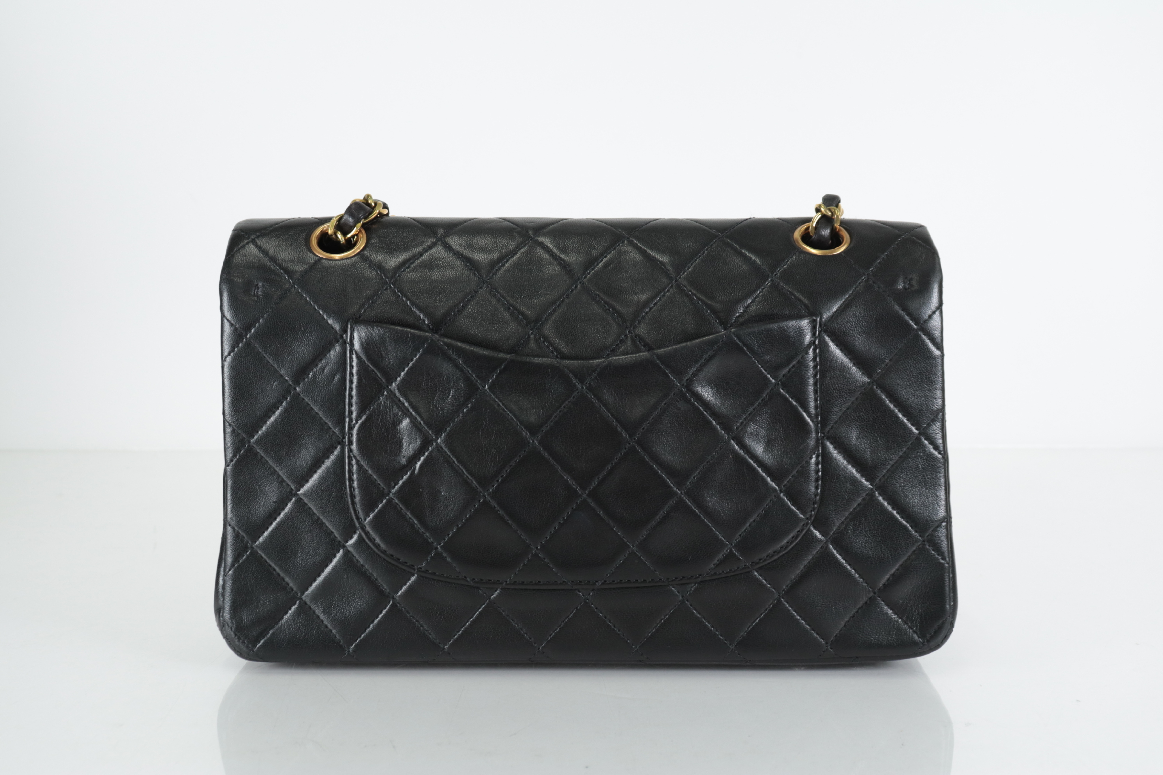 W-Flap 25 Lambskin Chain Shoulder Bag (Serial Number 5) — view 2