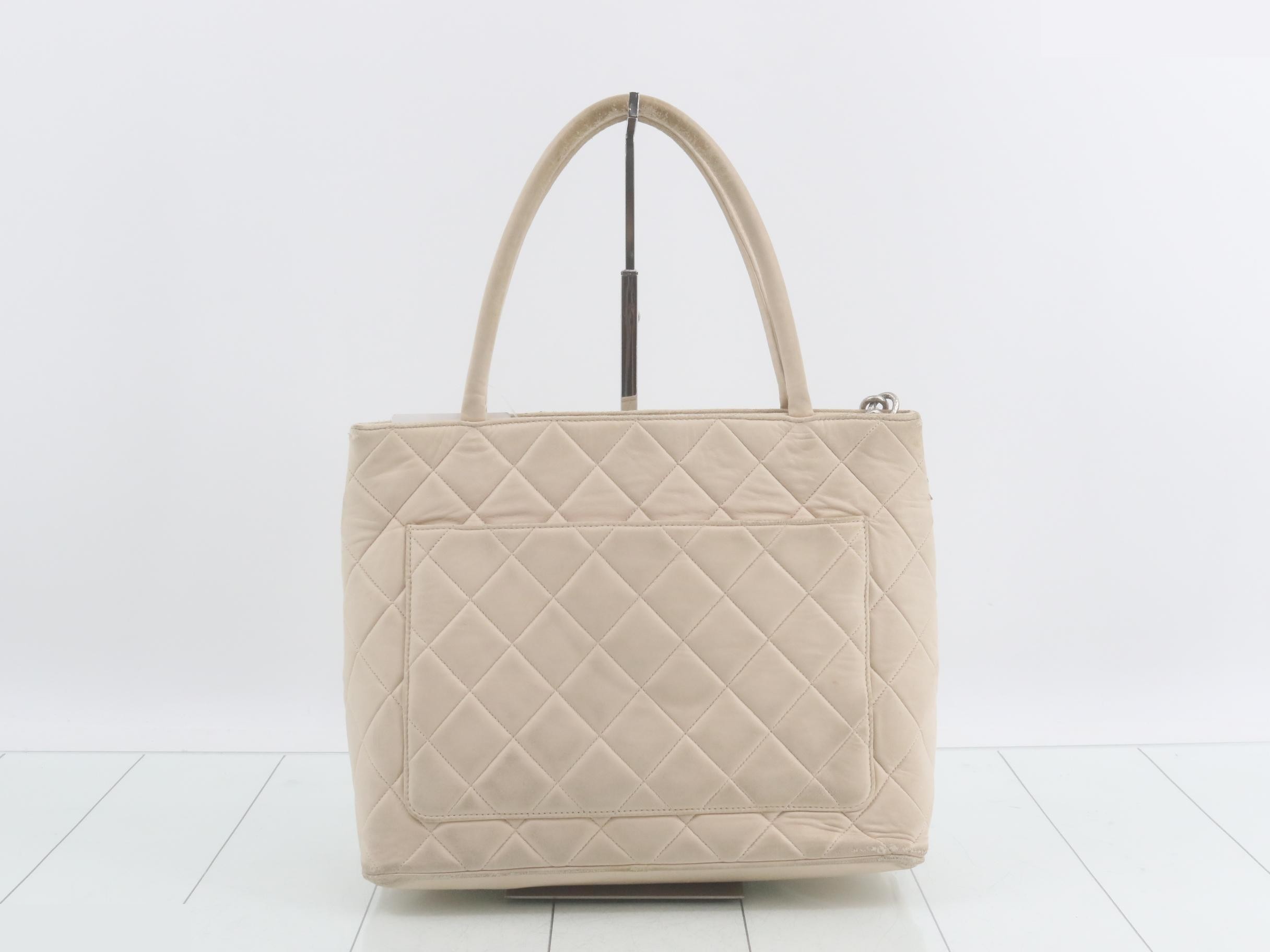 Matelassé Reissue Tote Bag, Lambskin — view 2