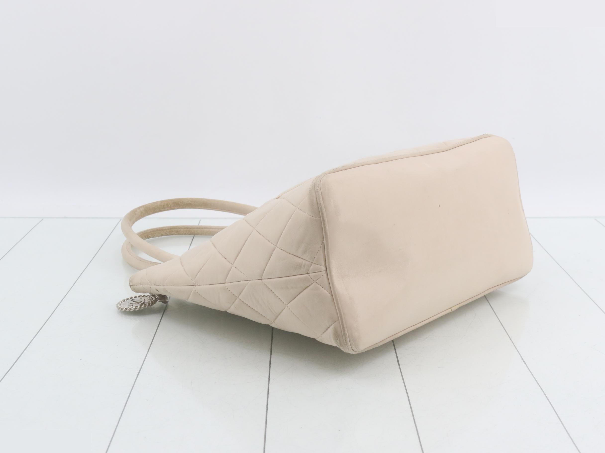Matelassé Reissue Tote Bag, Lambskin — view 5