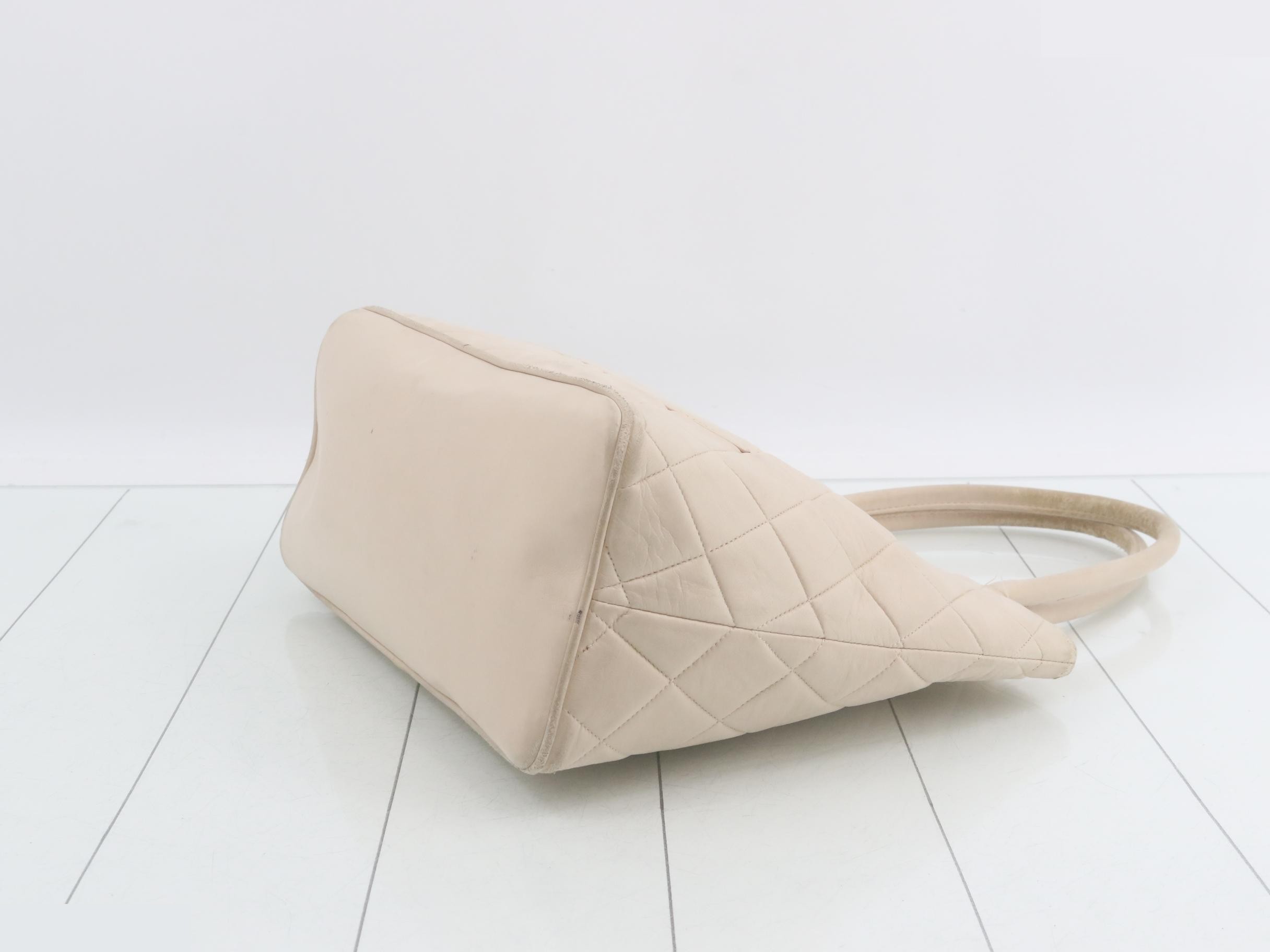 Matelassé Reissue Tote Bag, Lambskin — view 6