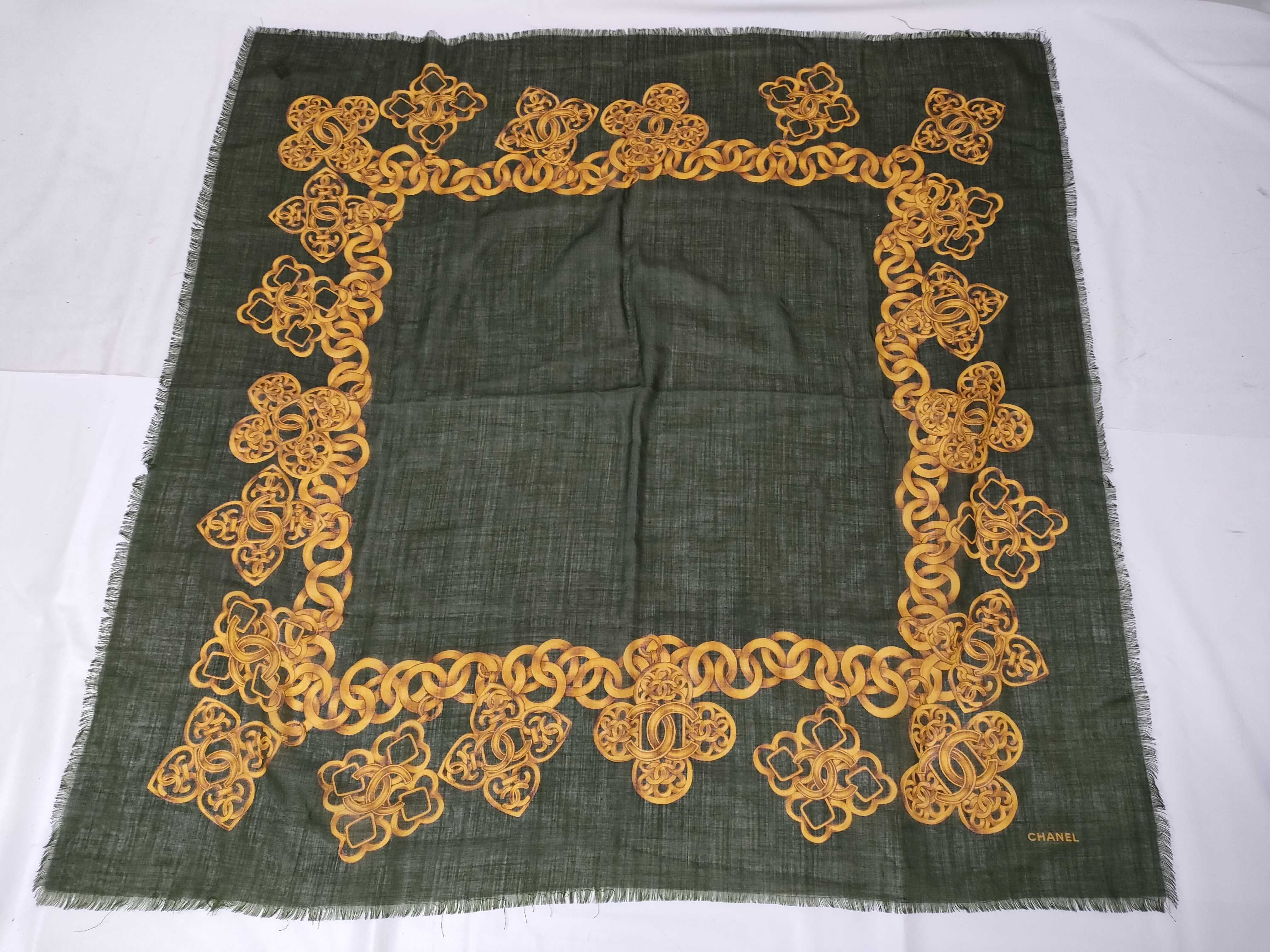 Cashmere Scarf, Khaki, Other Accessories