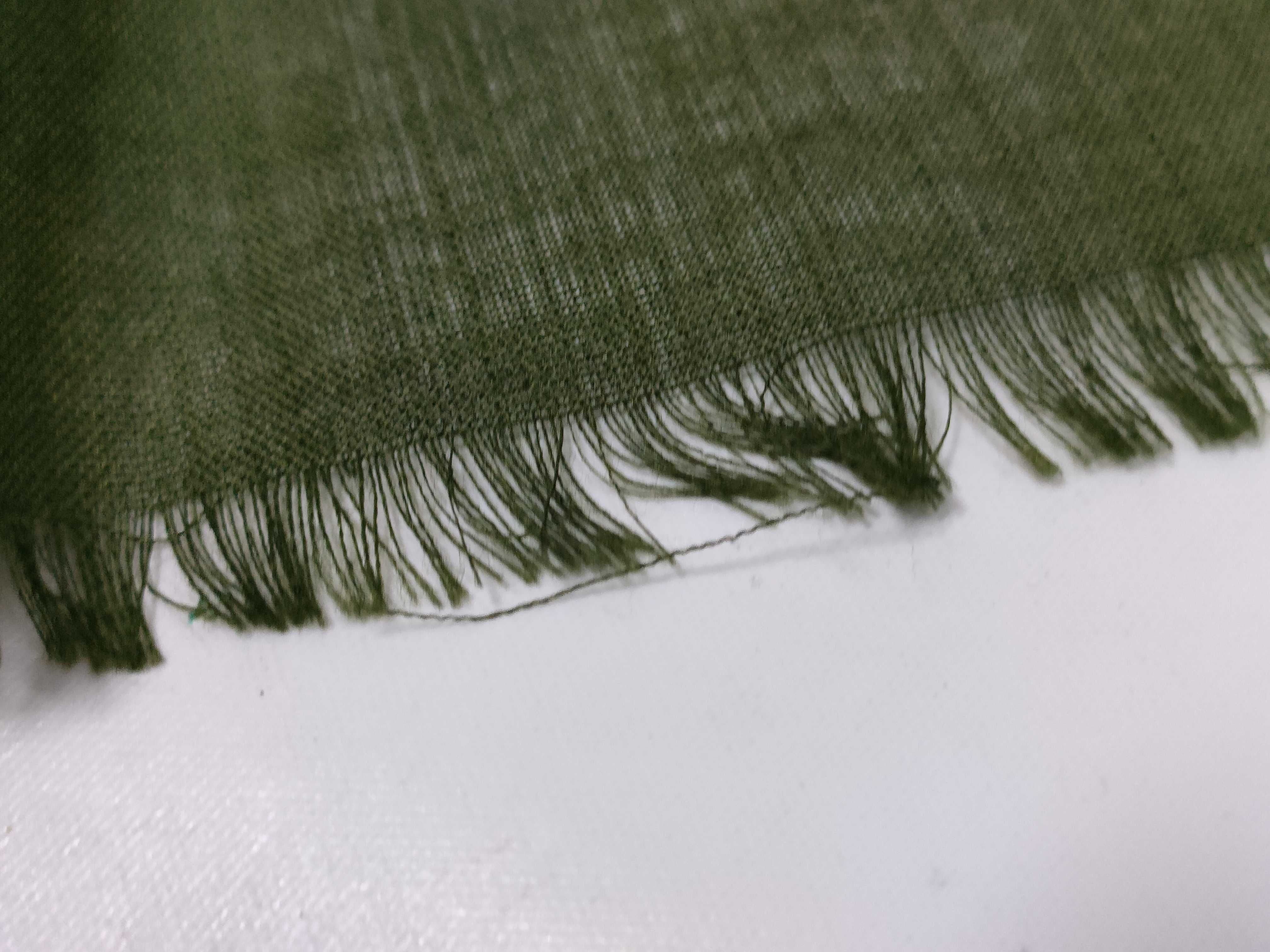 Cashmere Scarf, Khaki, Other Accessories — view 7