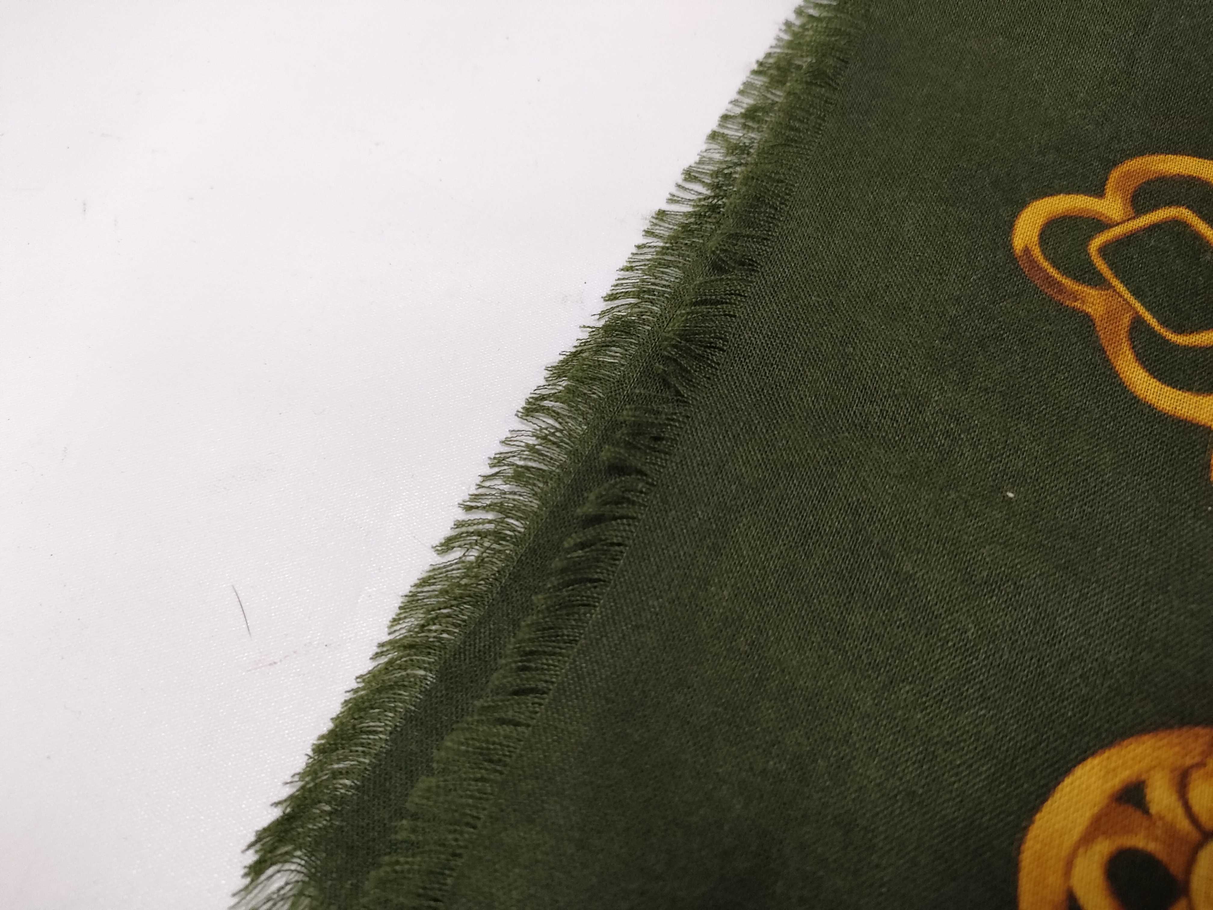Cashmere Scarf, Khaki, Other Accessories — view 8