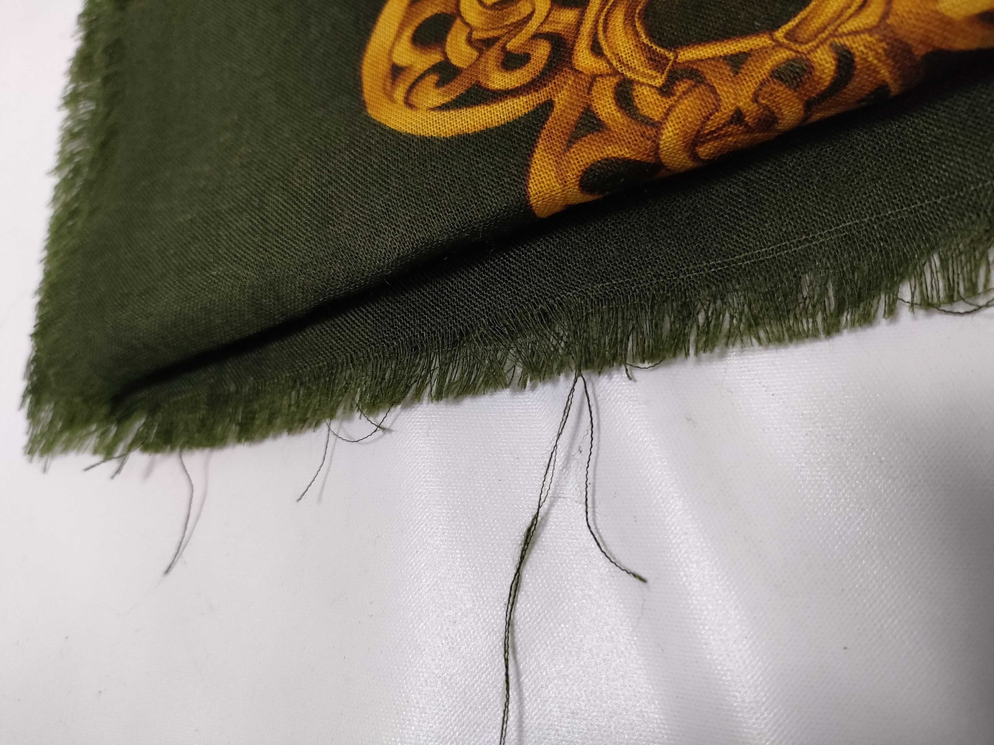 Cashmere Scarf, Khaki, Other Accessories — view 9