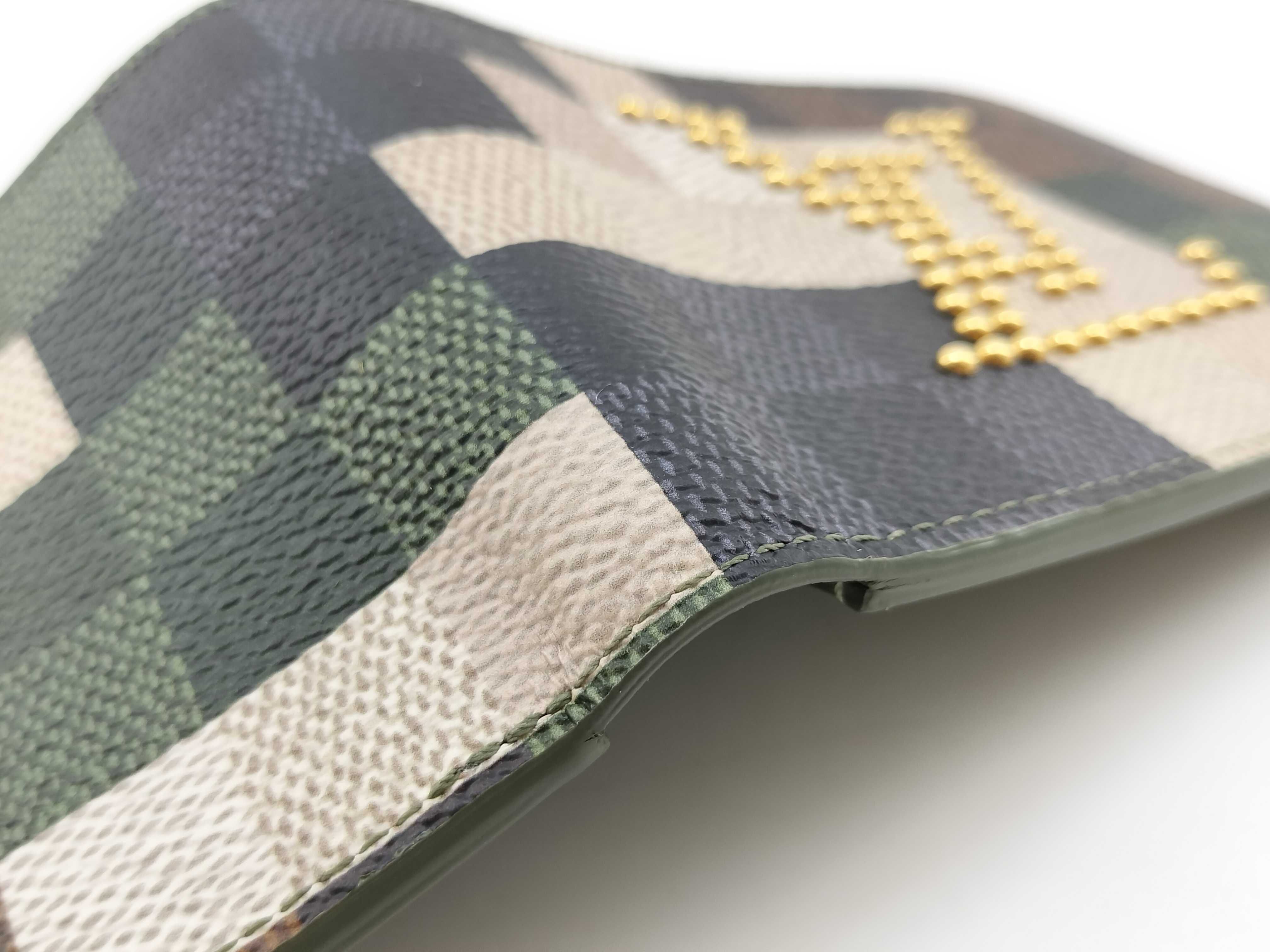 LV Damier Portefeuille Slender Studs M83166 FOID verification Billfold — view 13