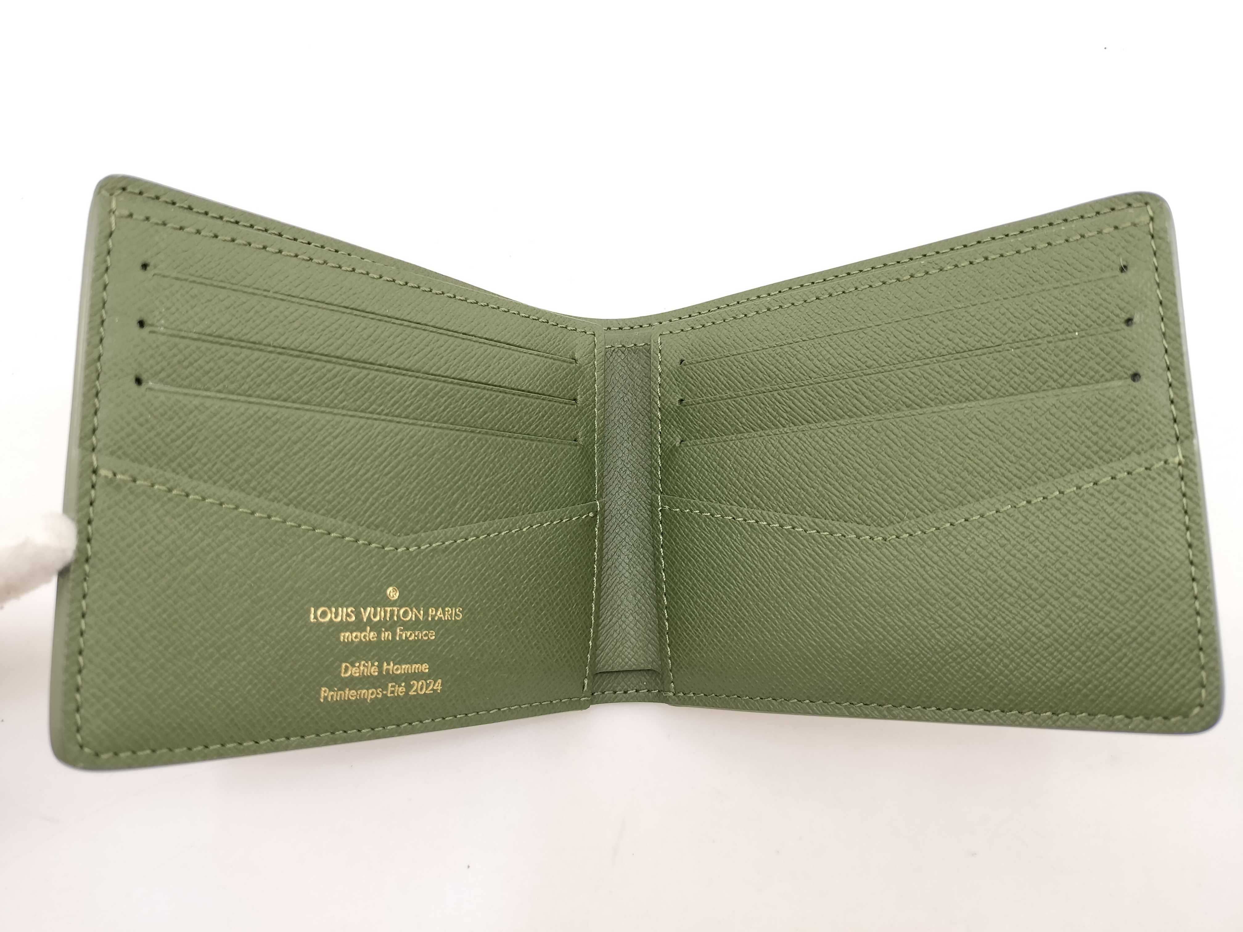 LV Damier Portefeuille Slender Studs M83166 FOID verification Billfold — view 8