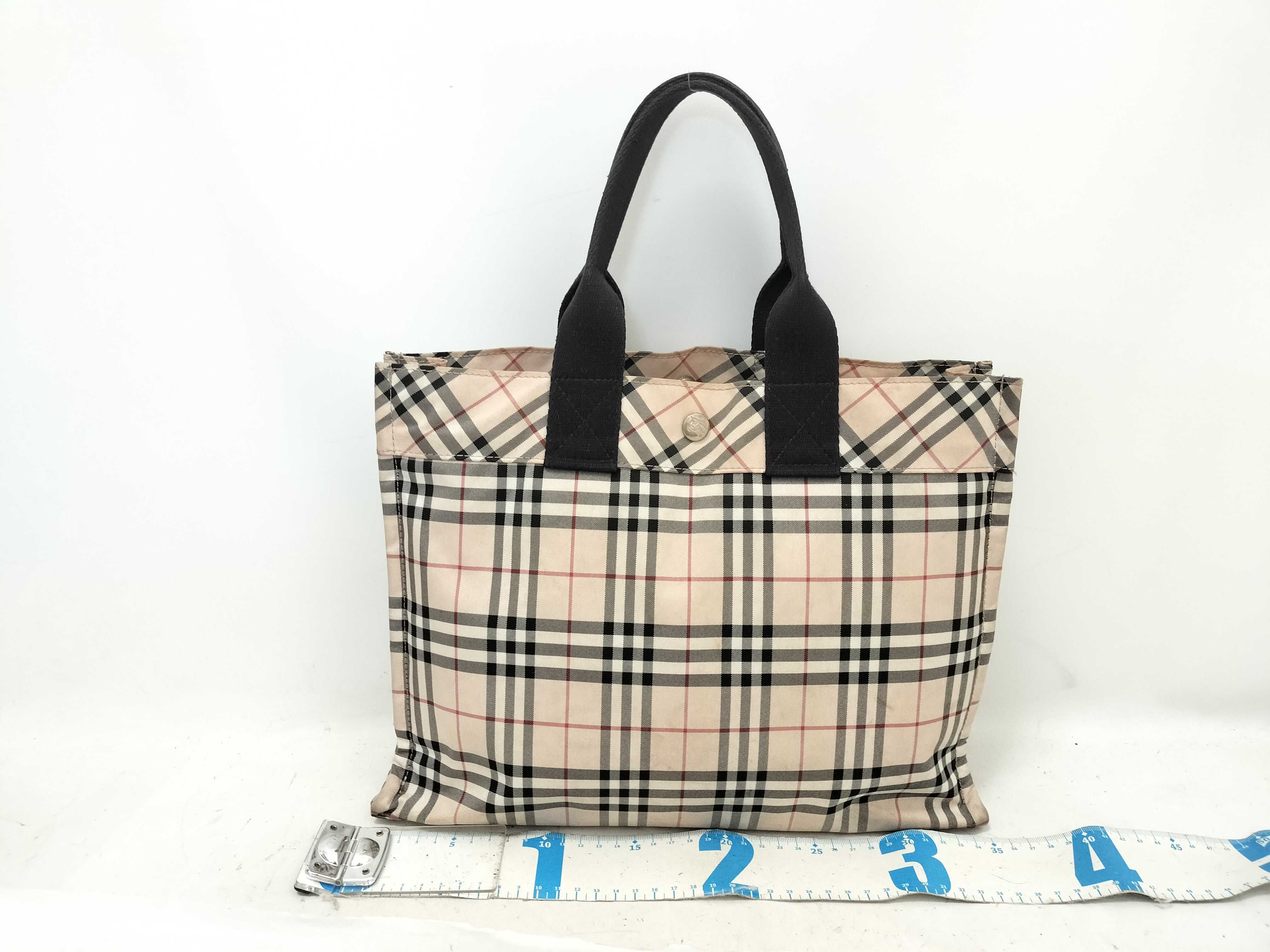 Blue Label Burberry Nova Check Tote Bag Handbag Tote Bag — view 2