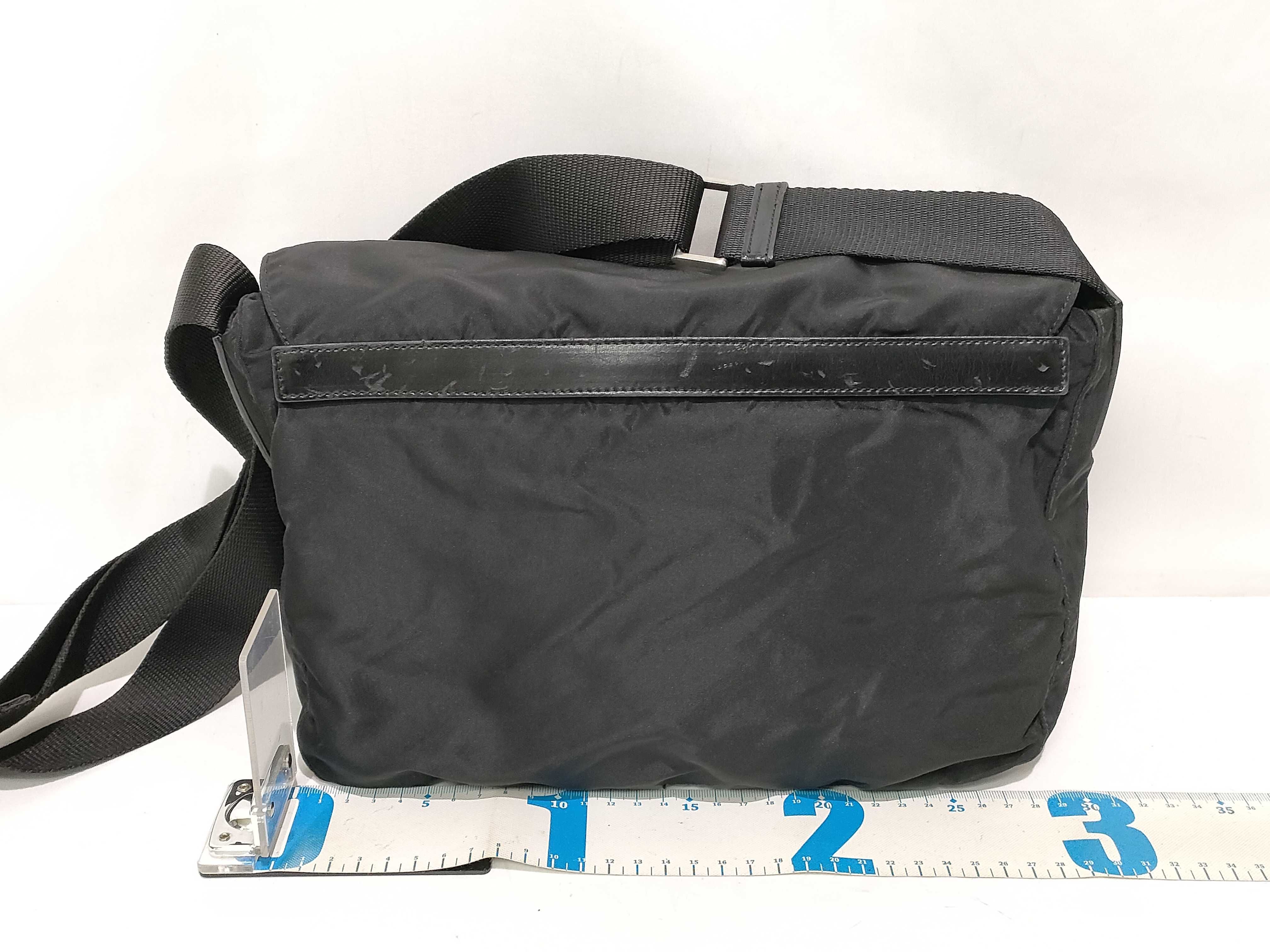 Tessuto Shoulder Bag, Black, 1BD953 — view 2