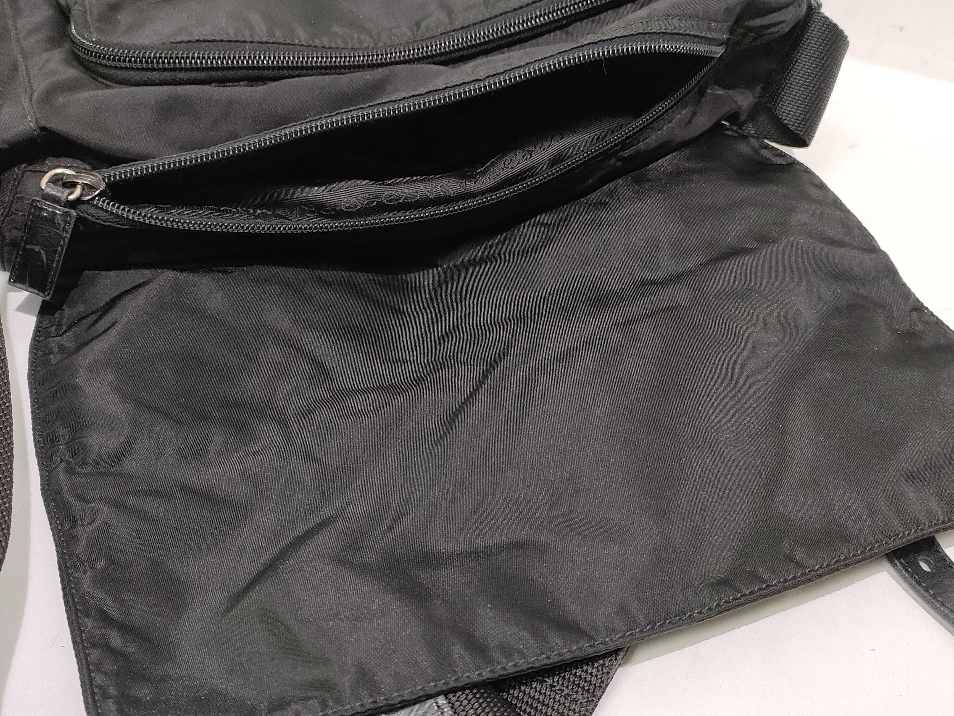 Tessuto Shoulder Bag, Black, 1BD953 — view 15