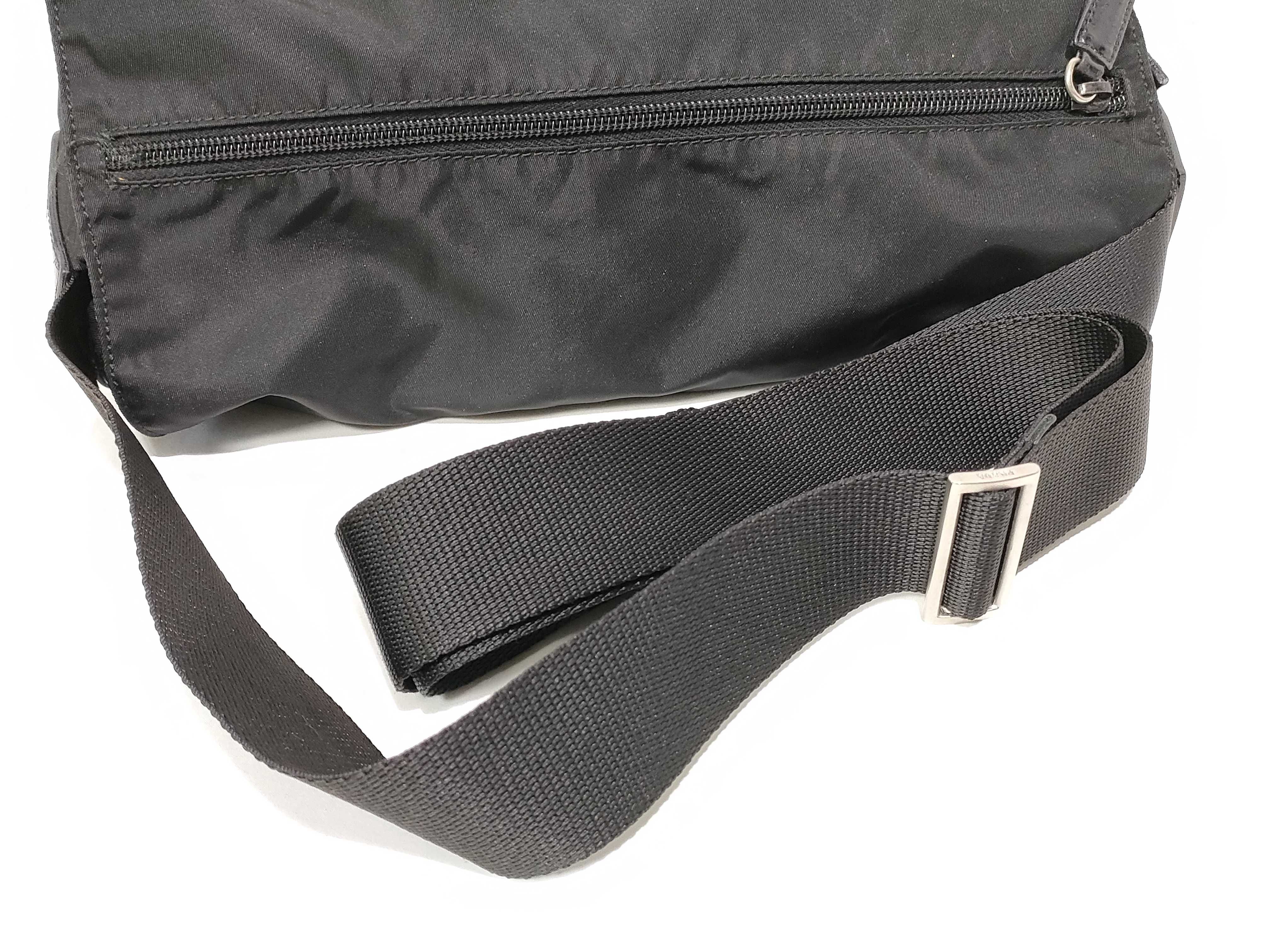 Tessuto Shoulder Bag, Black, 1BD953 — view 3