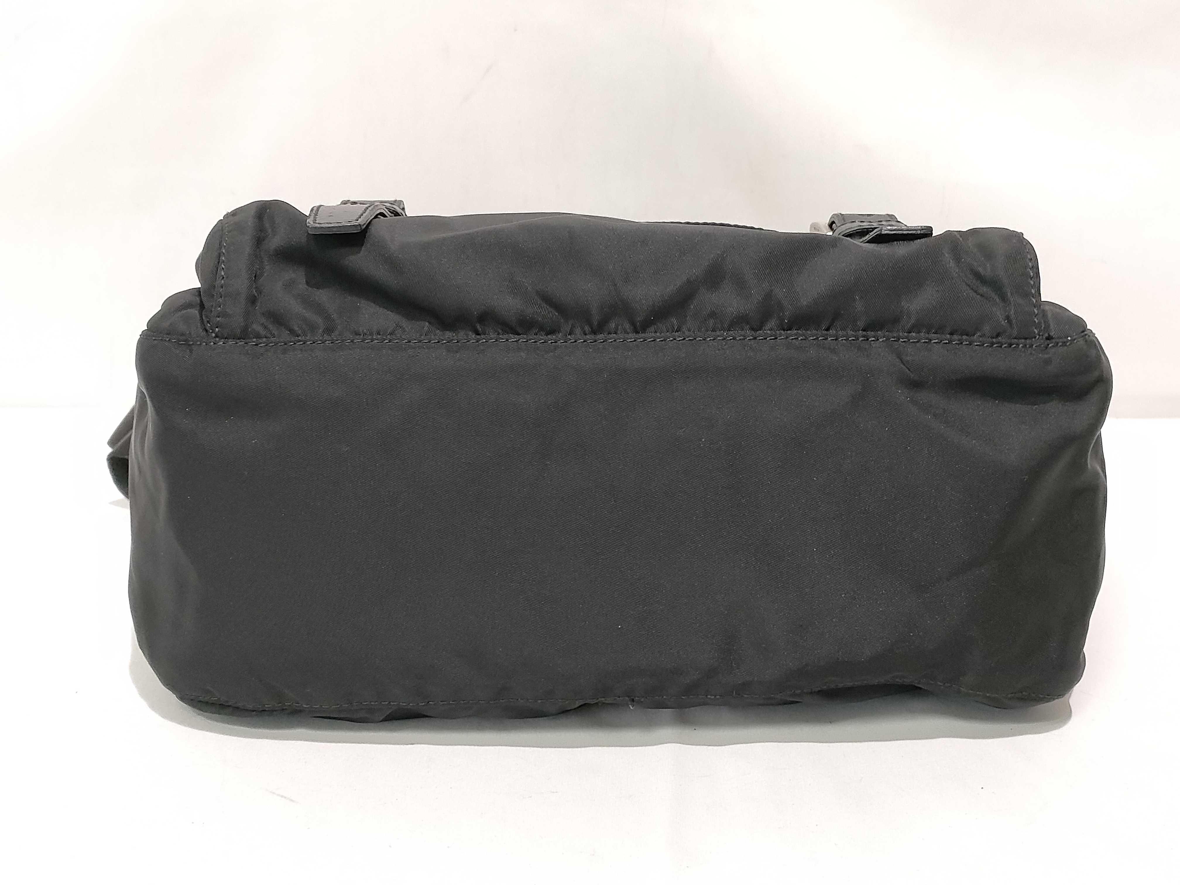 Tessuto Shoulder Bag, Black, 1BD953 — view 7