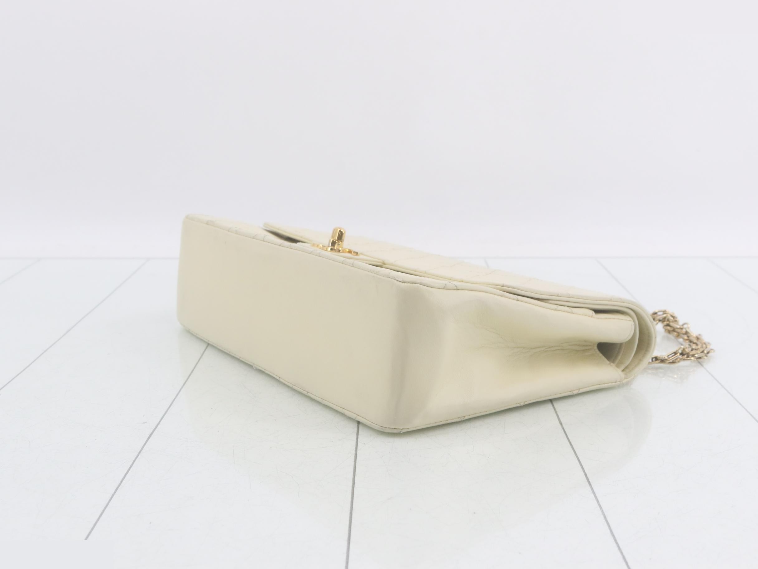 Matelassé Turnlock Double Flap Double Chain Shoulder Bag — view 6