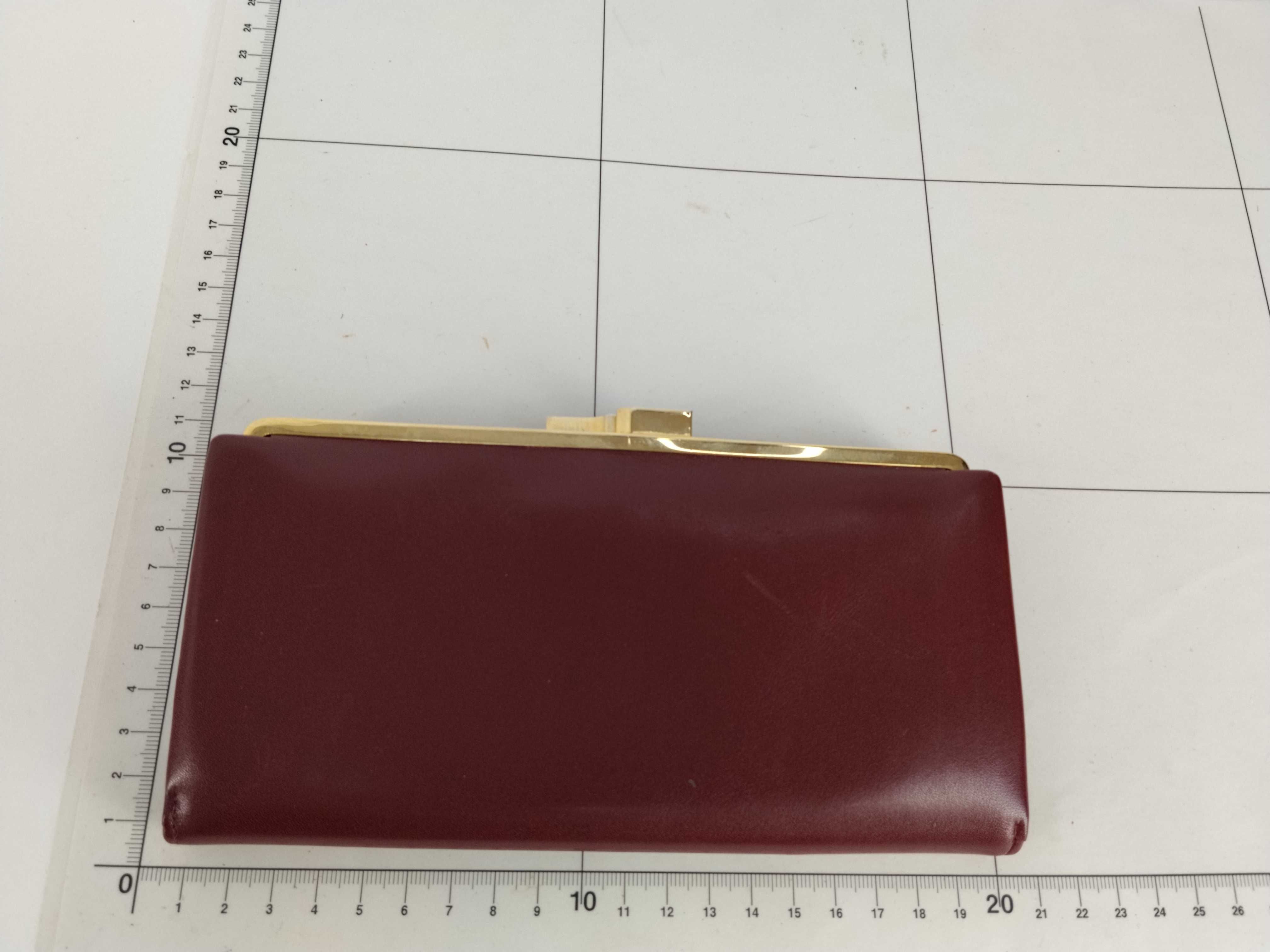 Leather Wallet, Red, Clasp Closure, Givenchy Wallet — view 2